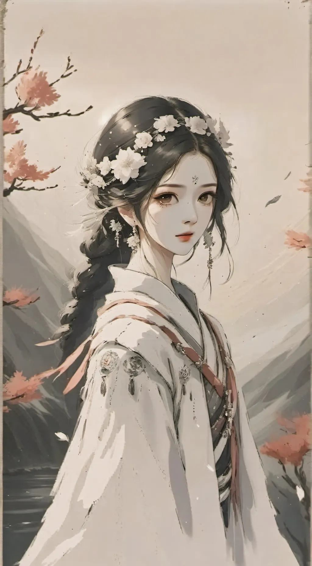 ai character: sickness background