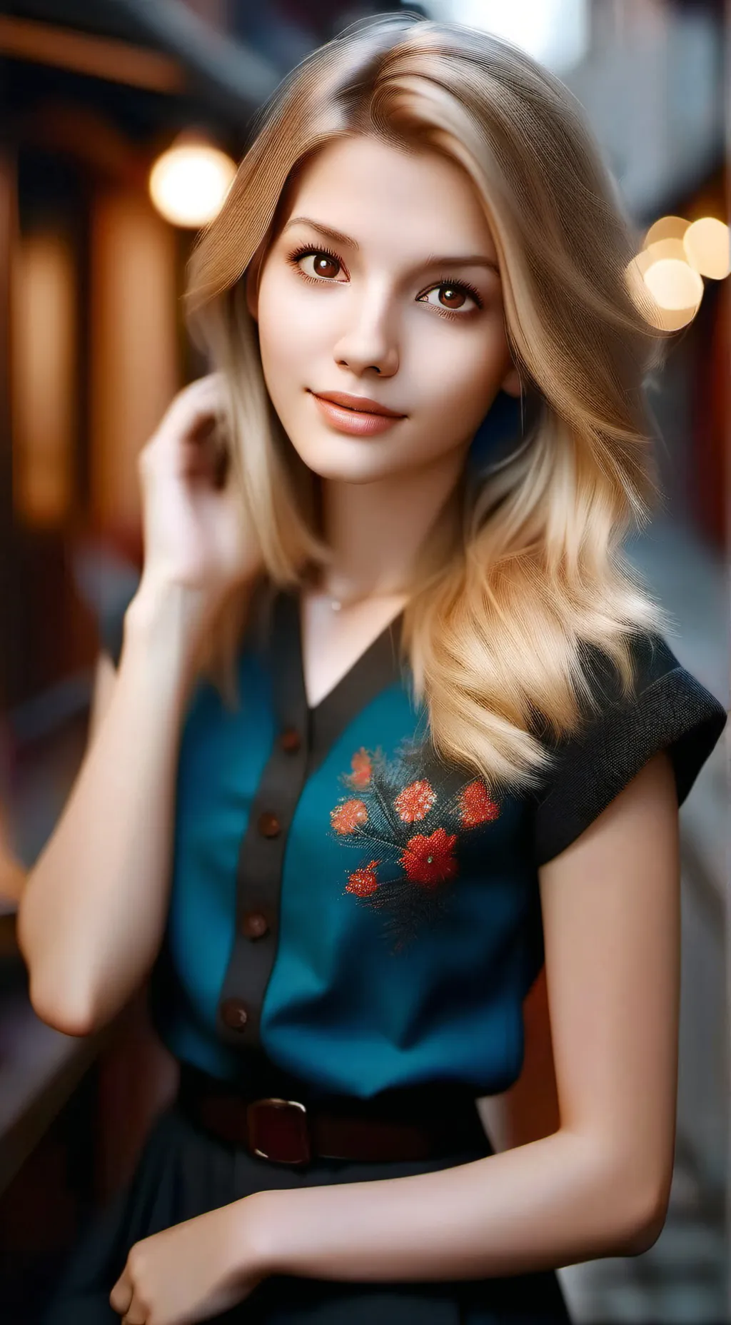 ai character: Ella background
