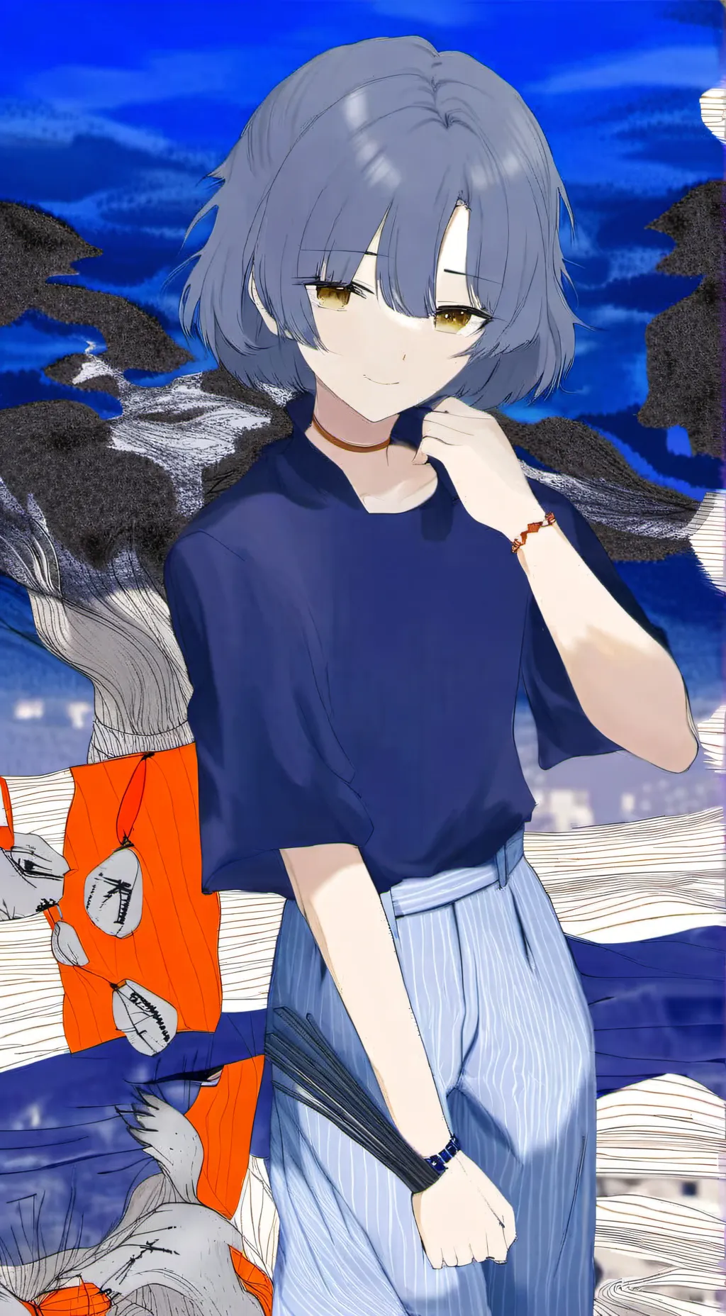 ai character: Ryo background