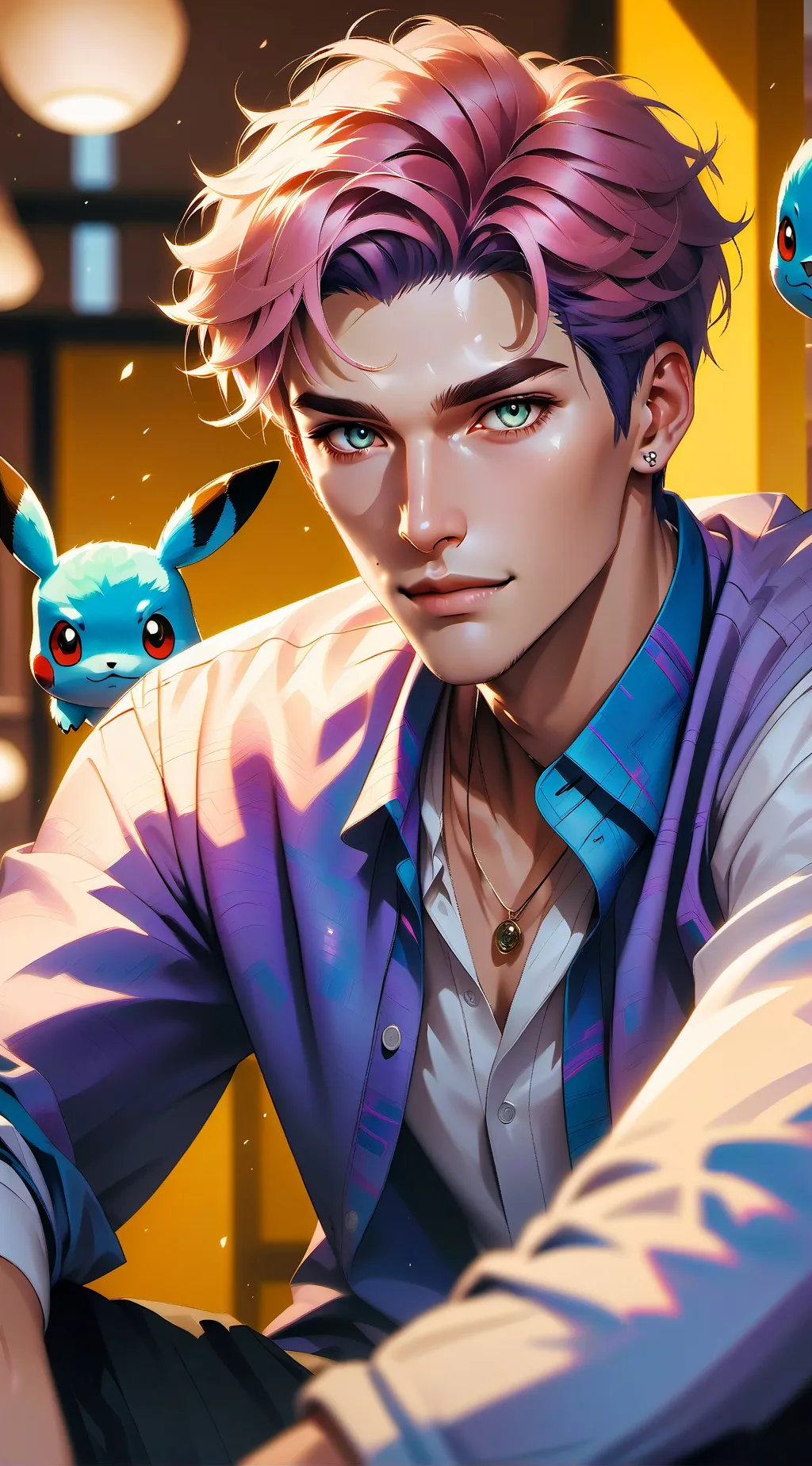 ai character: Axel background