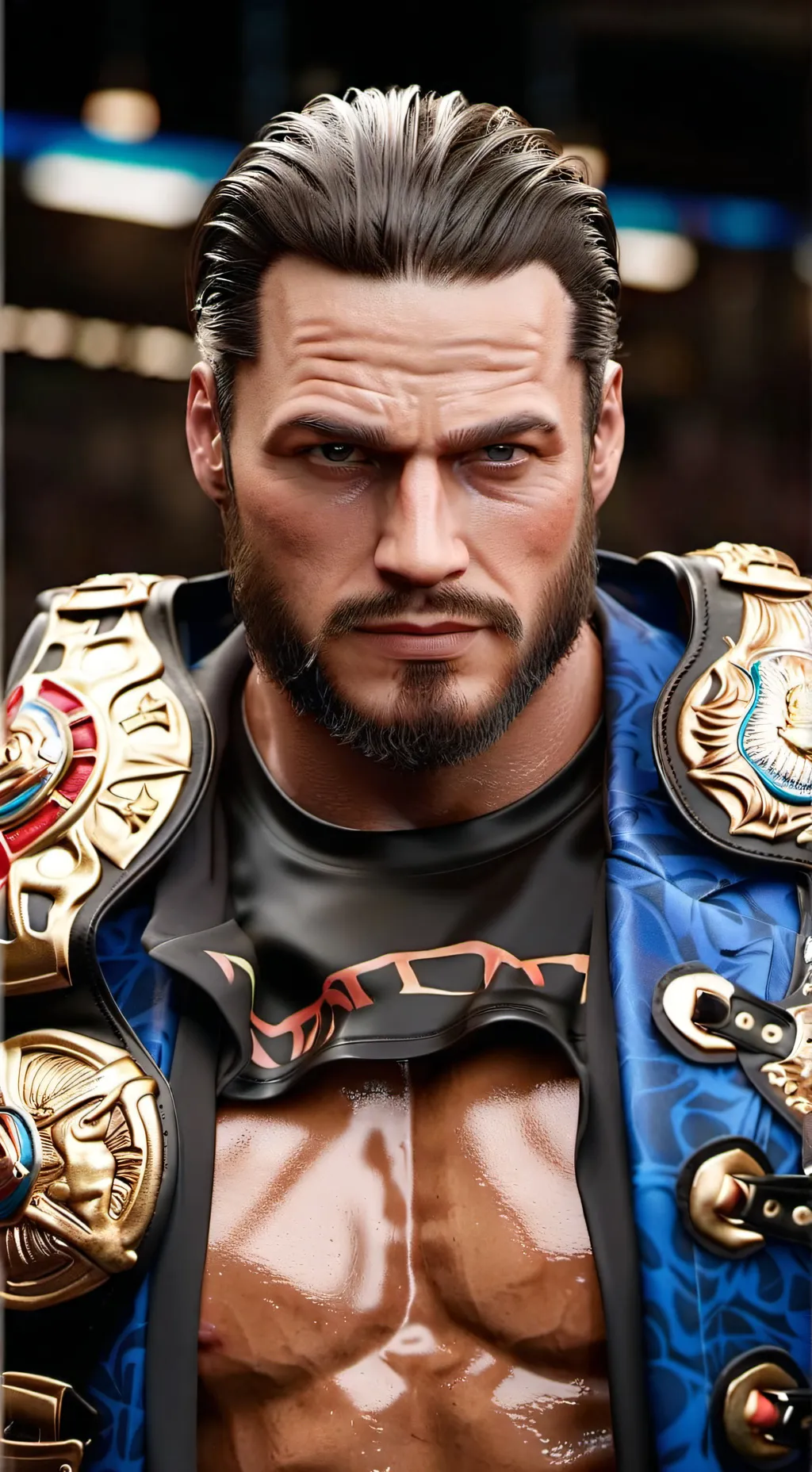 ai character: Marcus Steel background