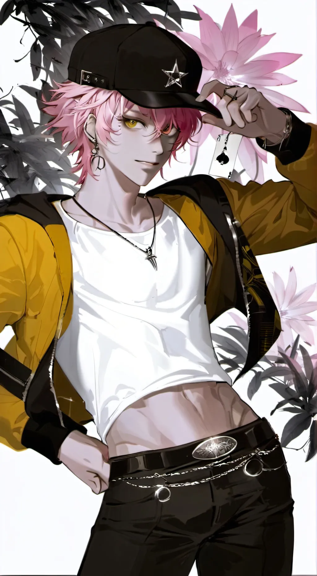 ai character: Hisoka real now background