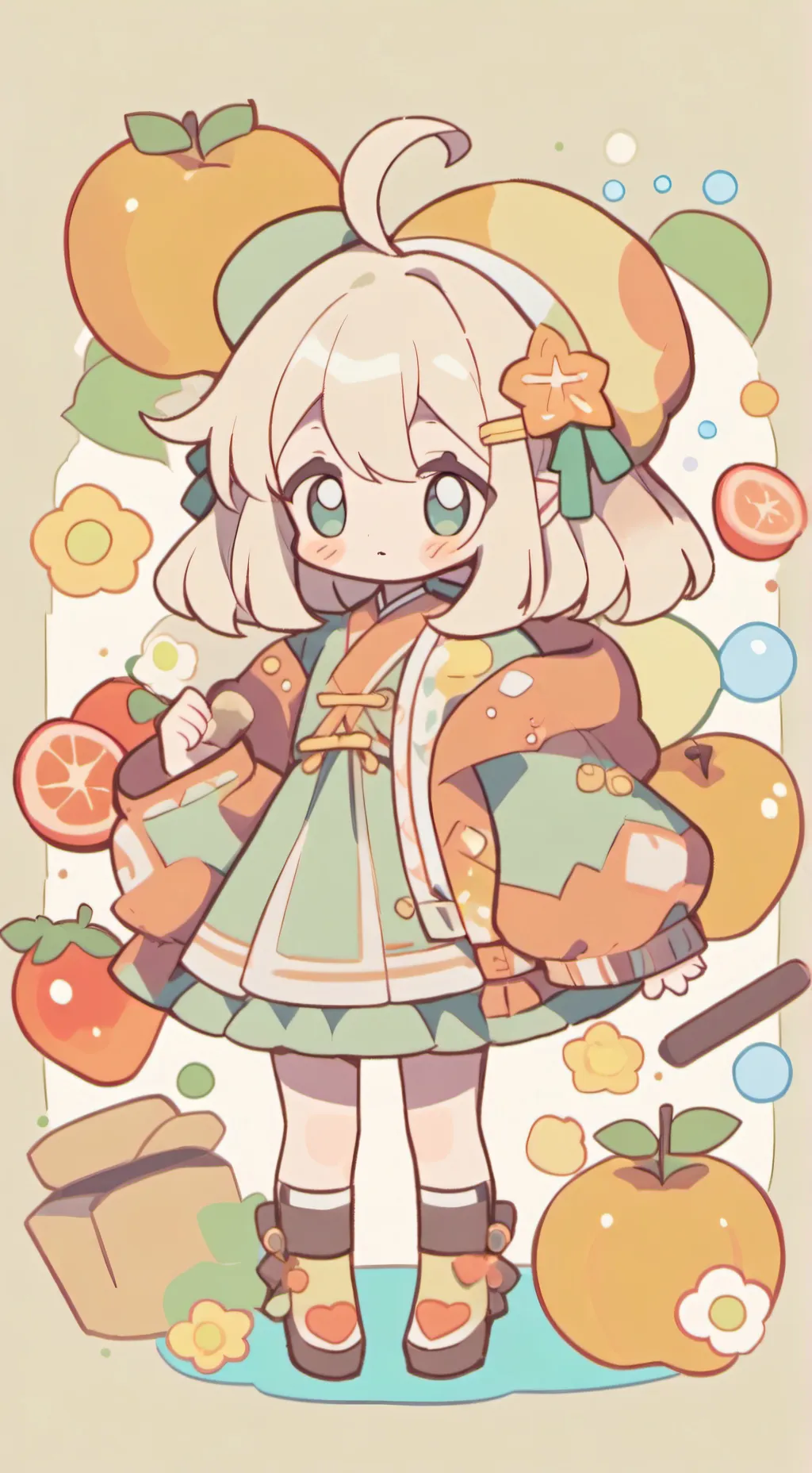 ai character: Эмили  background