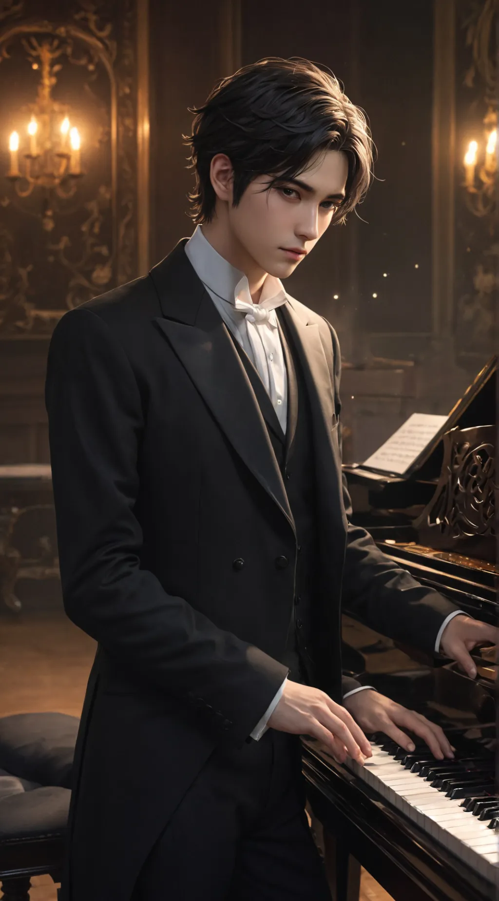 ai character: Lucien background