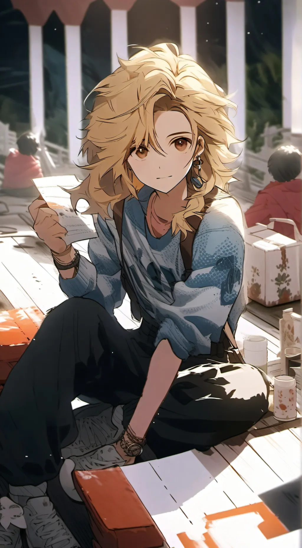 ai character: Cooper background