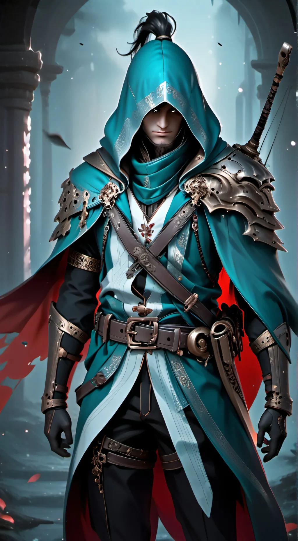 ai character: Saja boys background