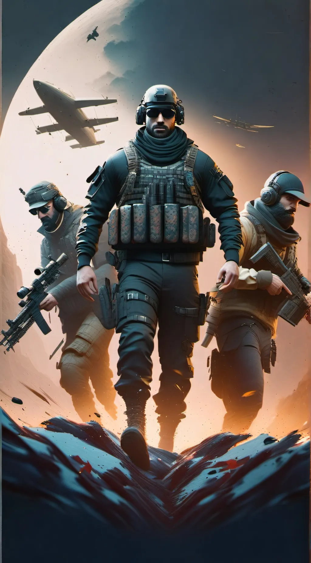 ai character: COD background