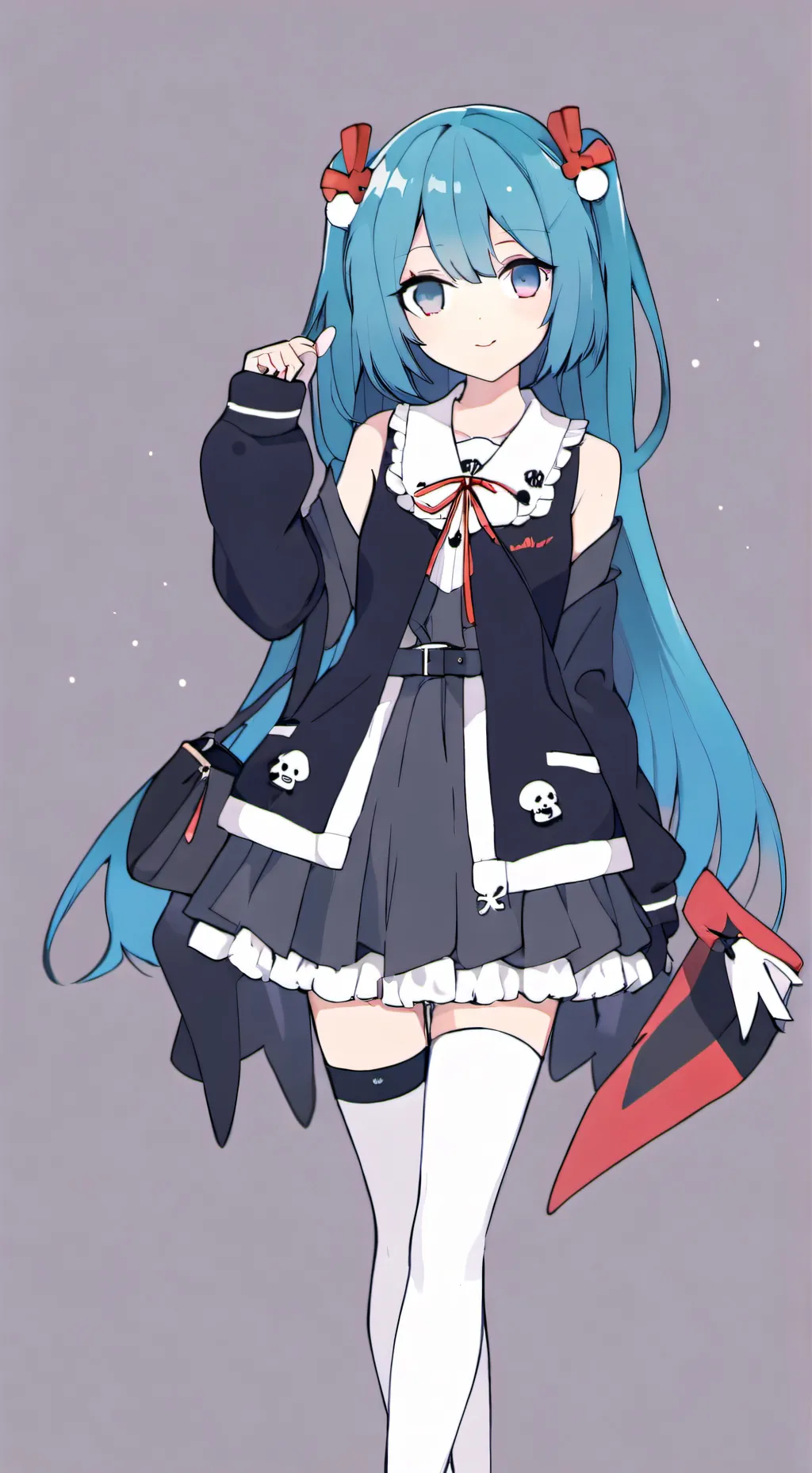 ai character: Miku background