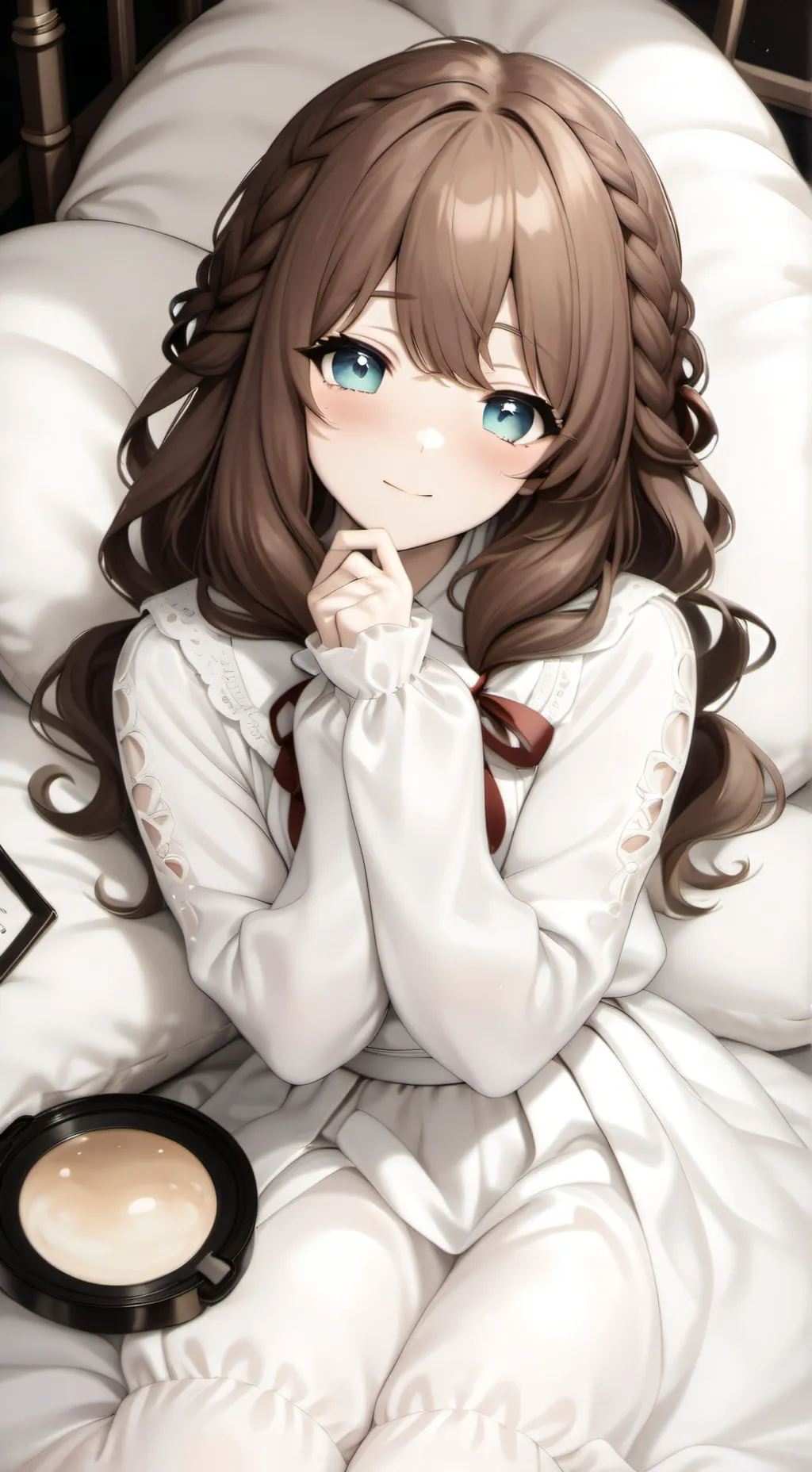 ai character: Милана background