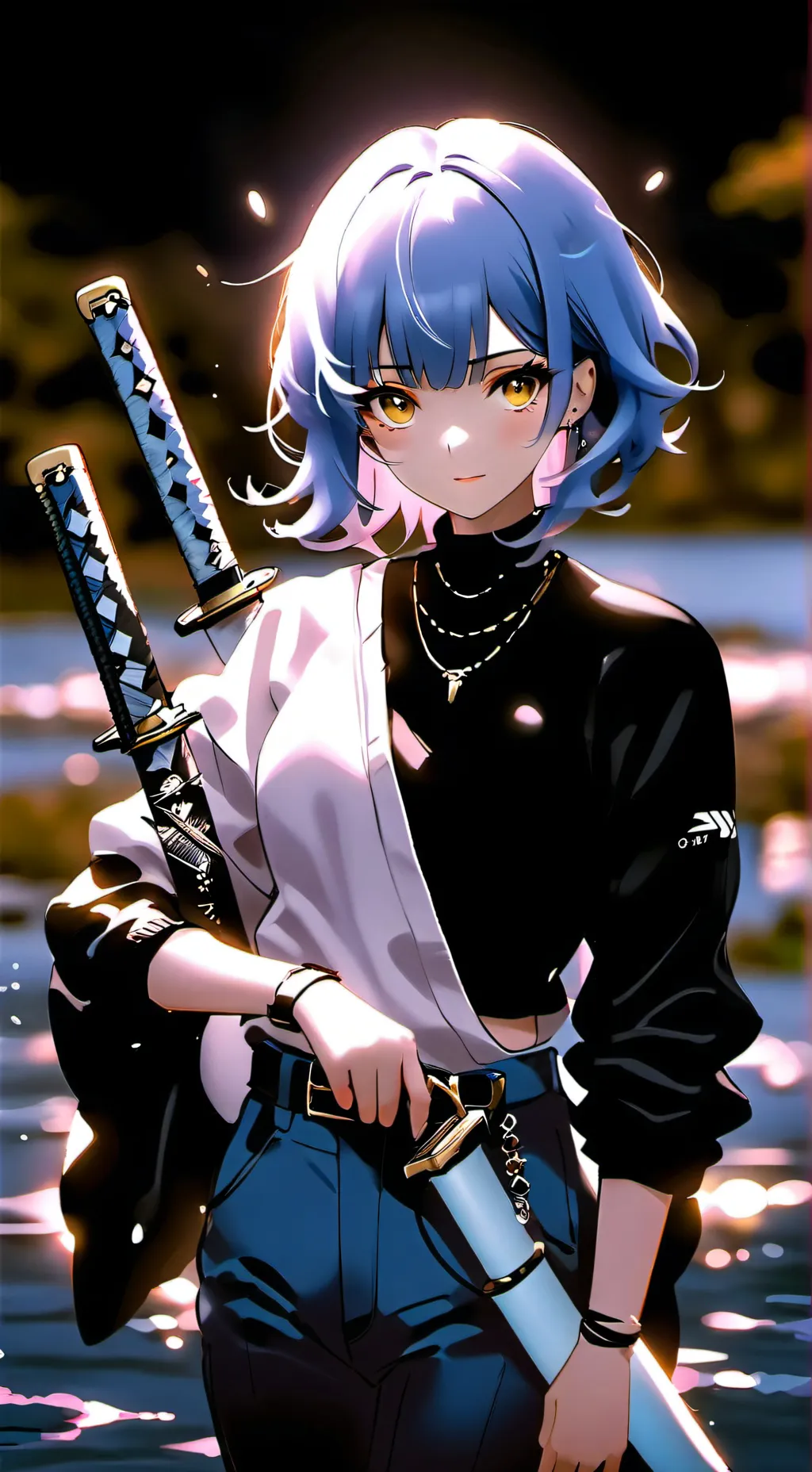 ai character: Aria background