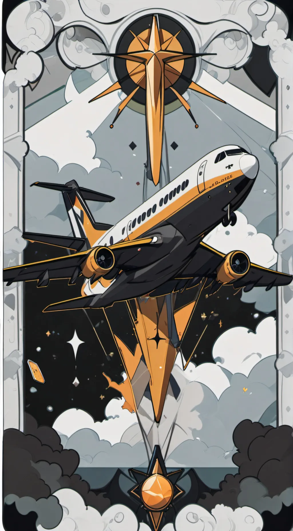 ai character: fpe plane crash background
