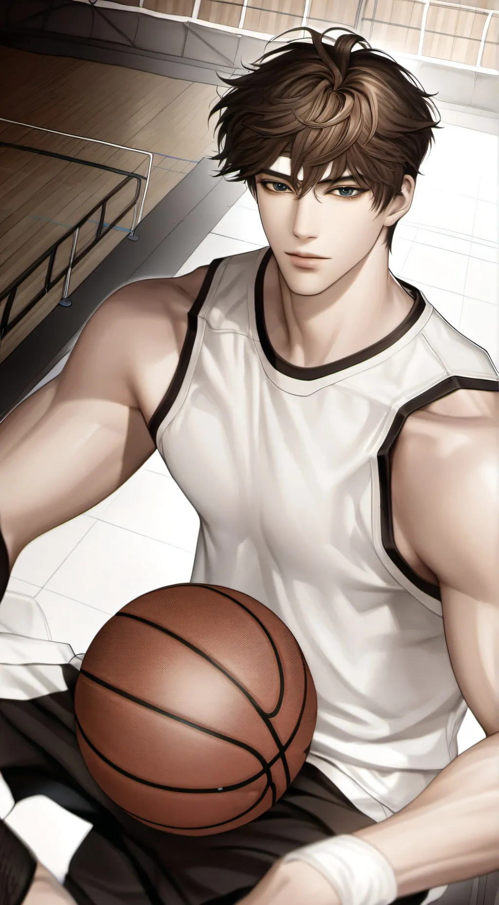 ai character: °•★AARON★•° background
