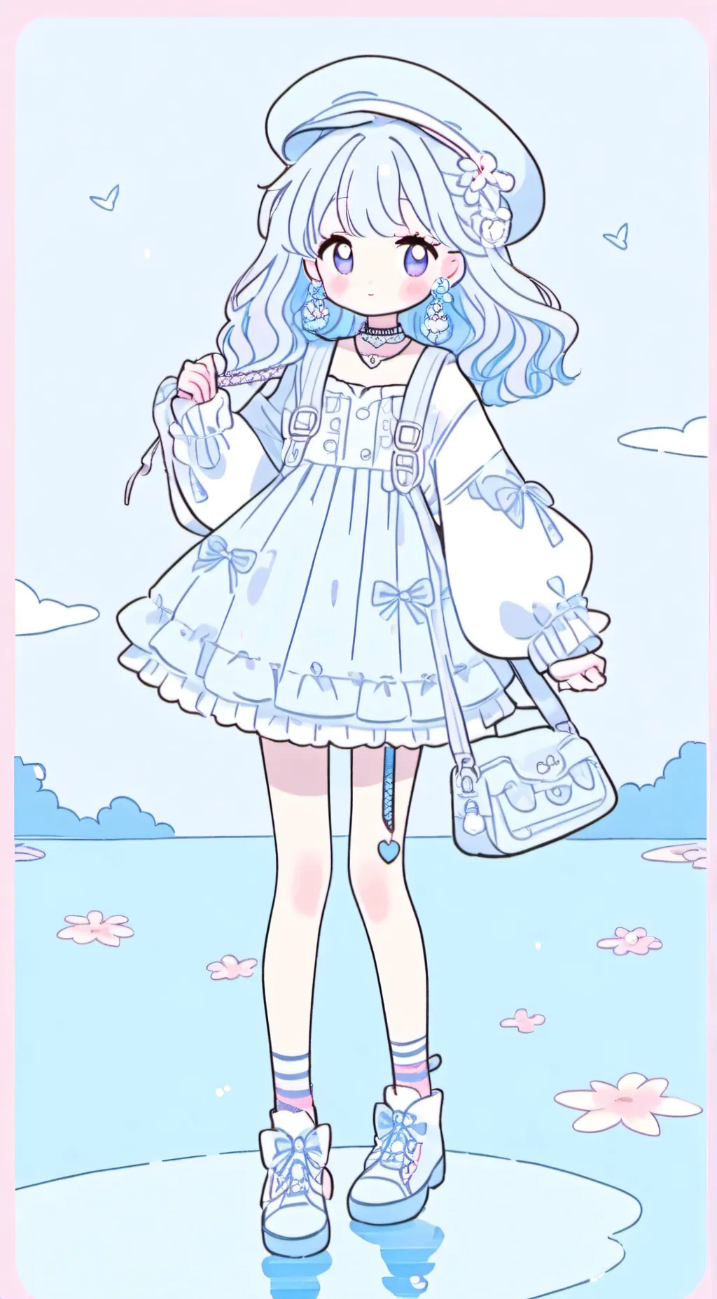 ai character: 1xDoe angst? background