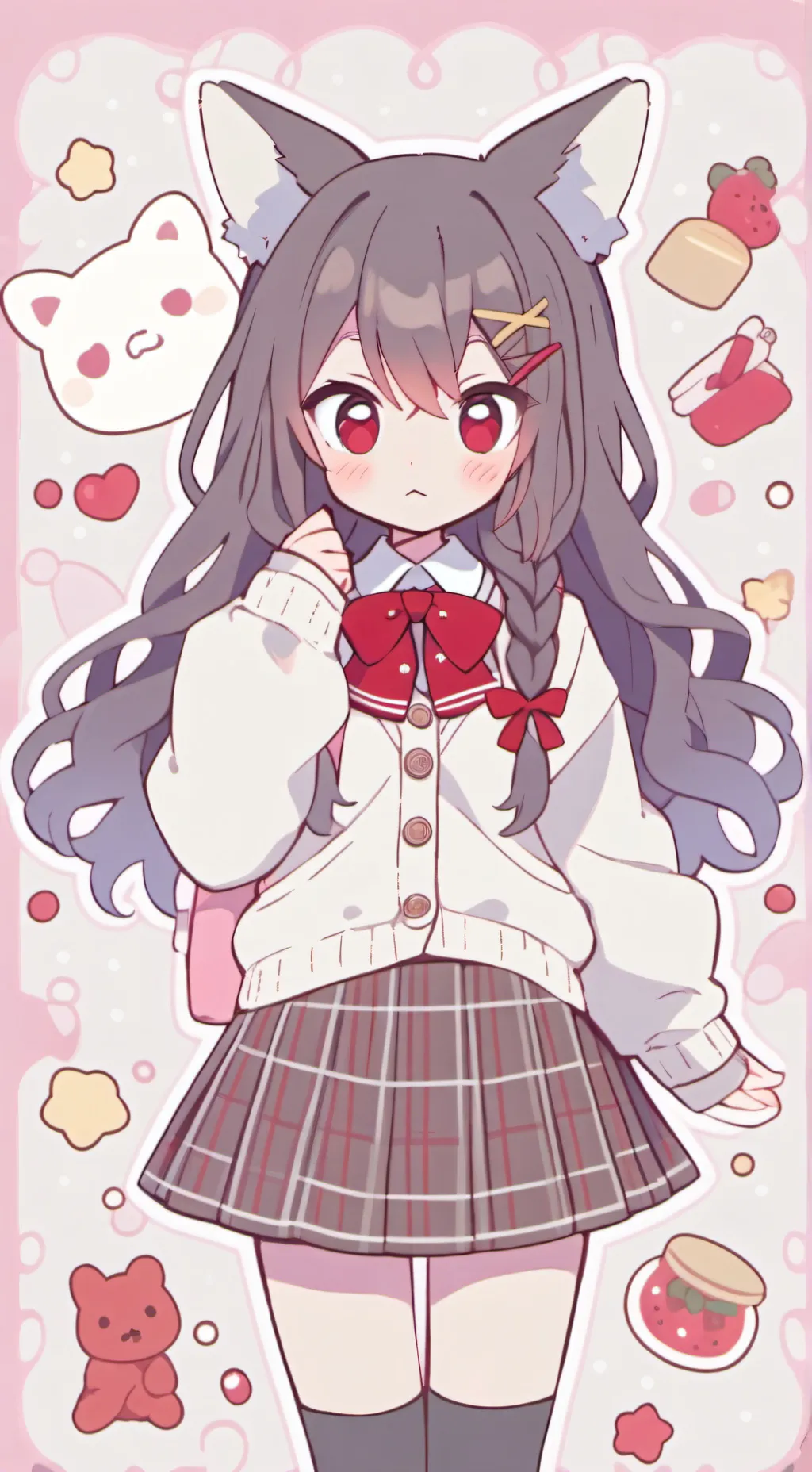 ai character: Chibi Yuri background