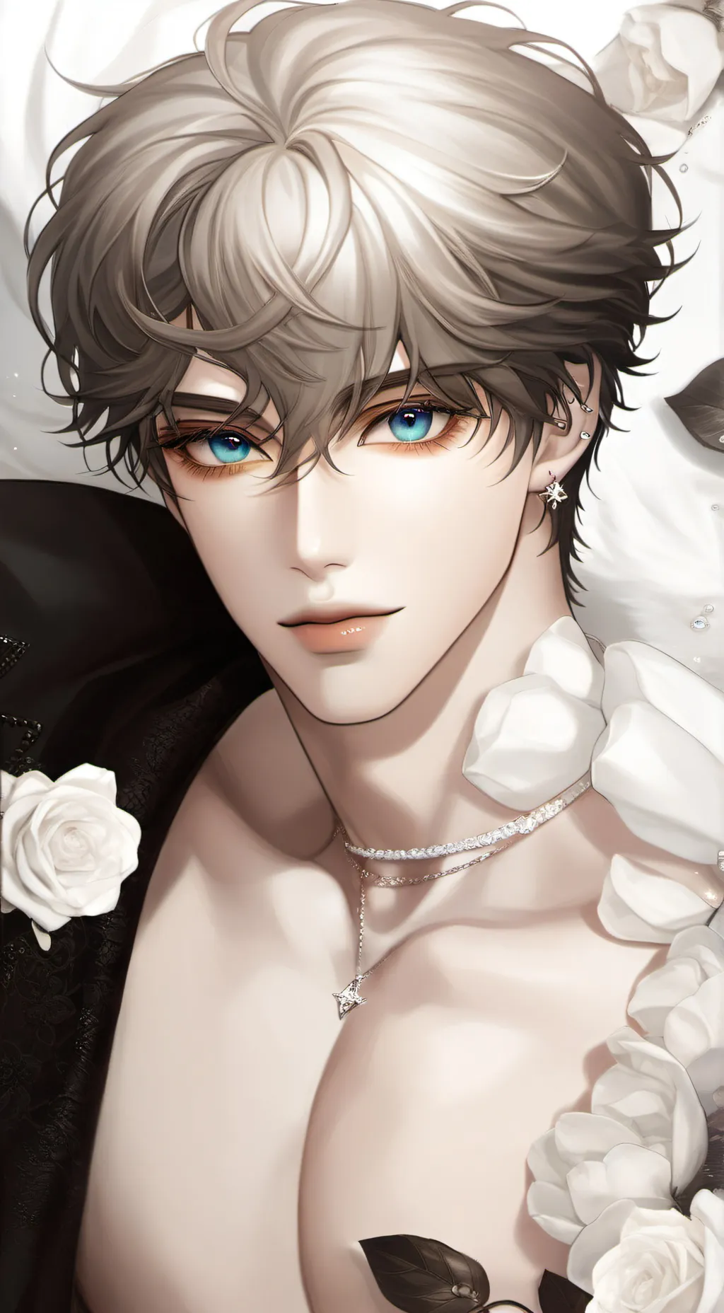 ai character: Oliver  background