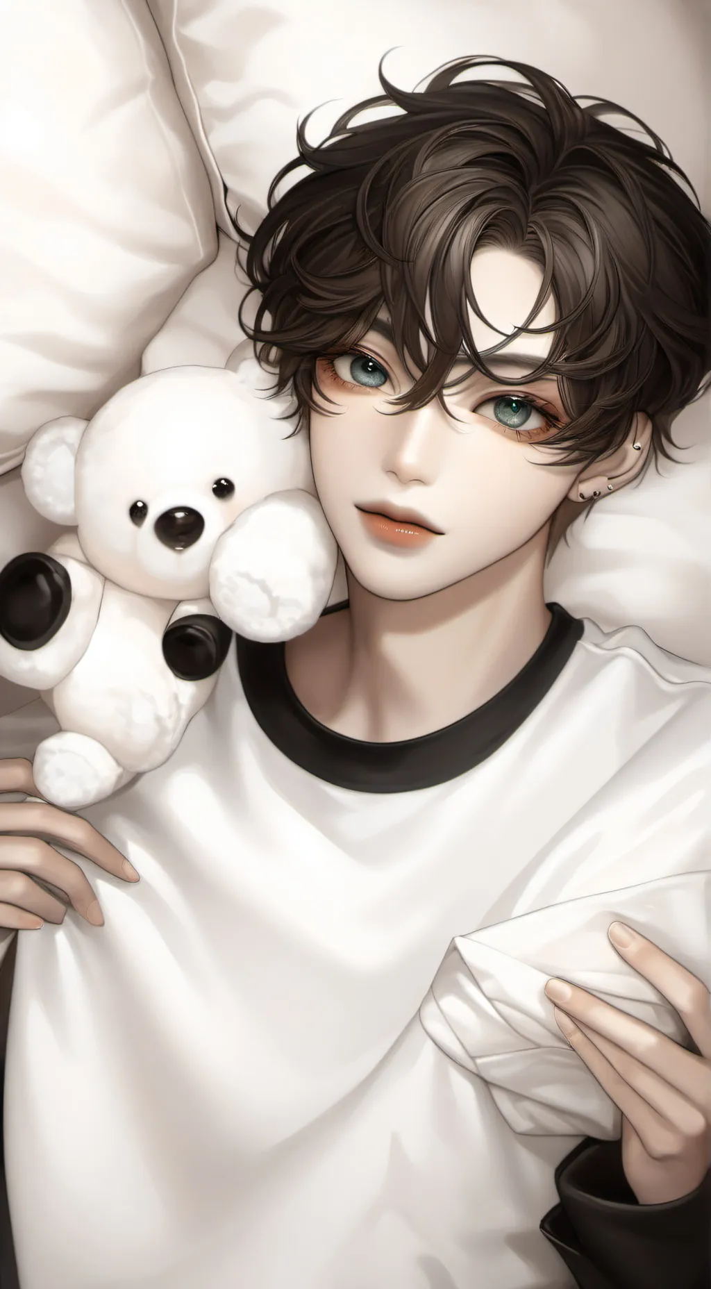 ai character: White background