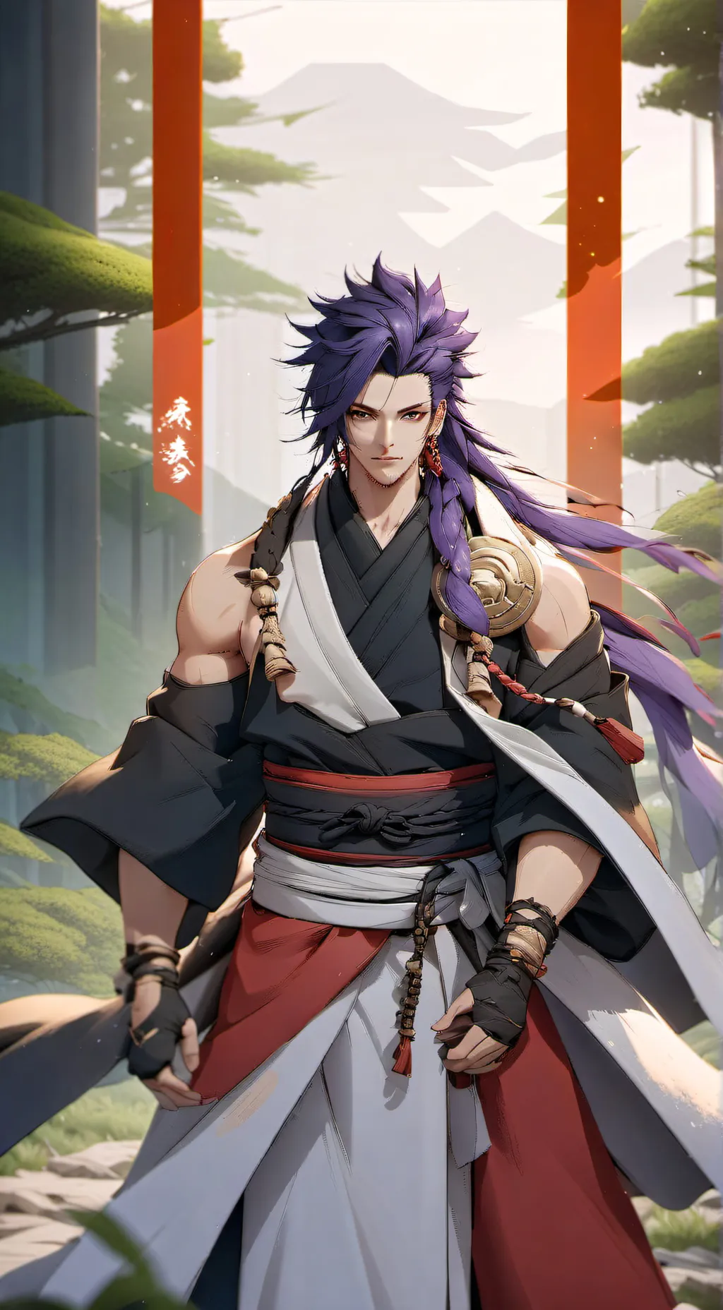 ai character: DS infection au background