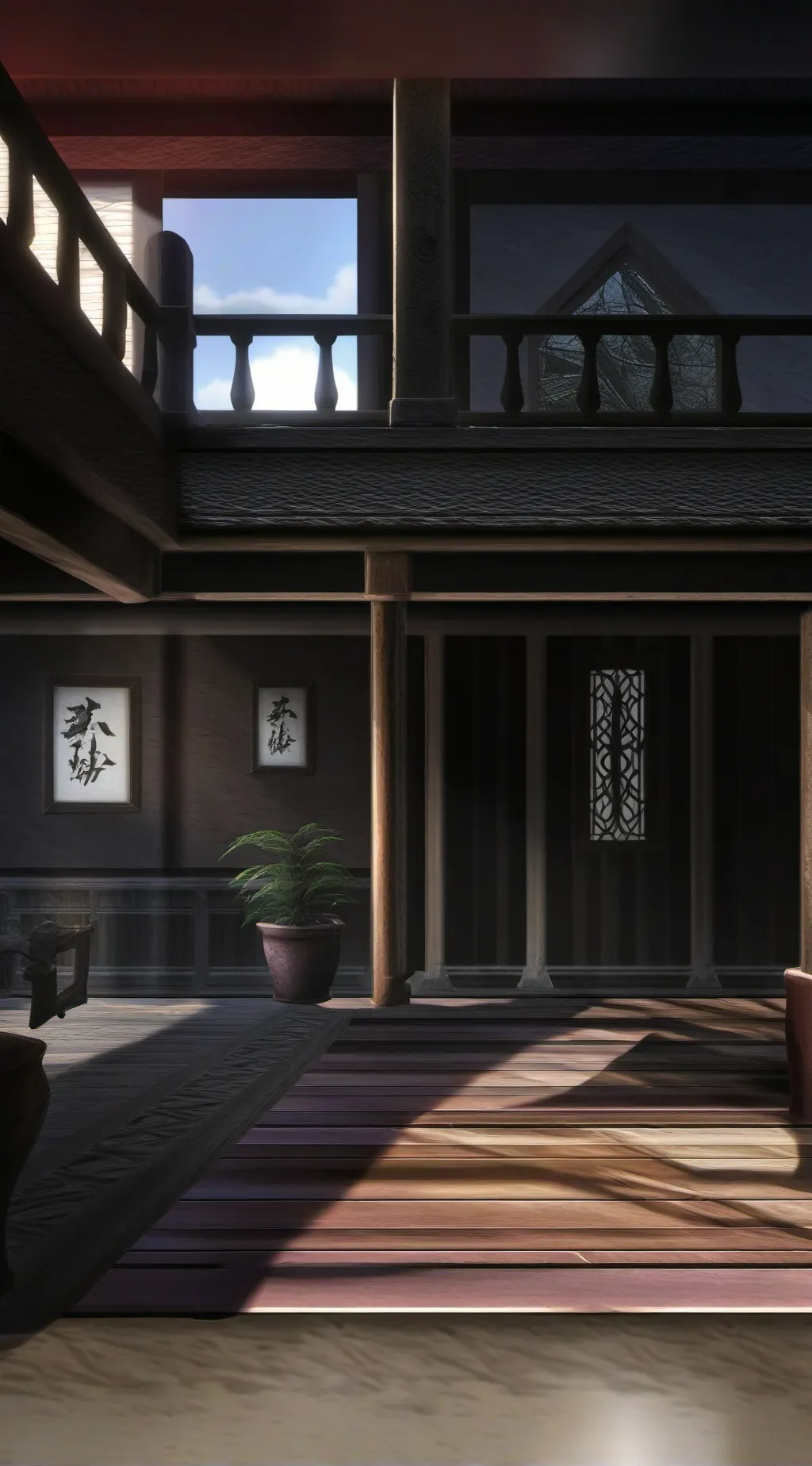 ai character: Create story background