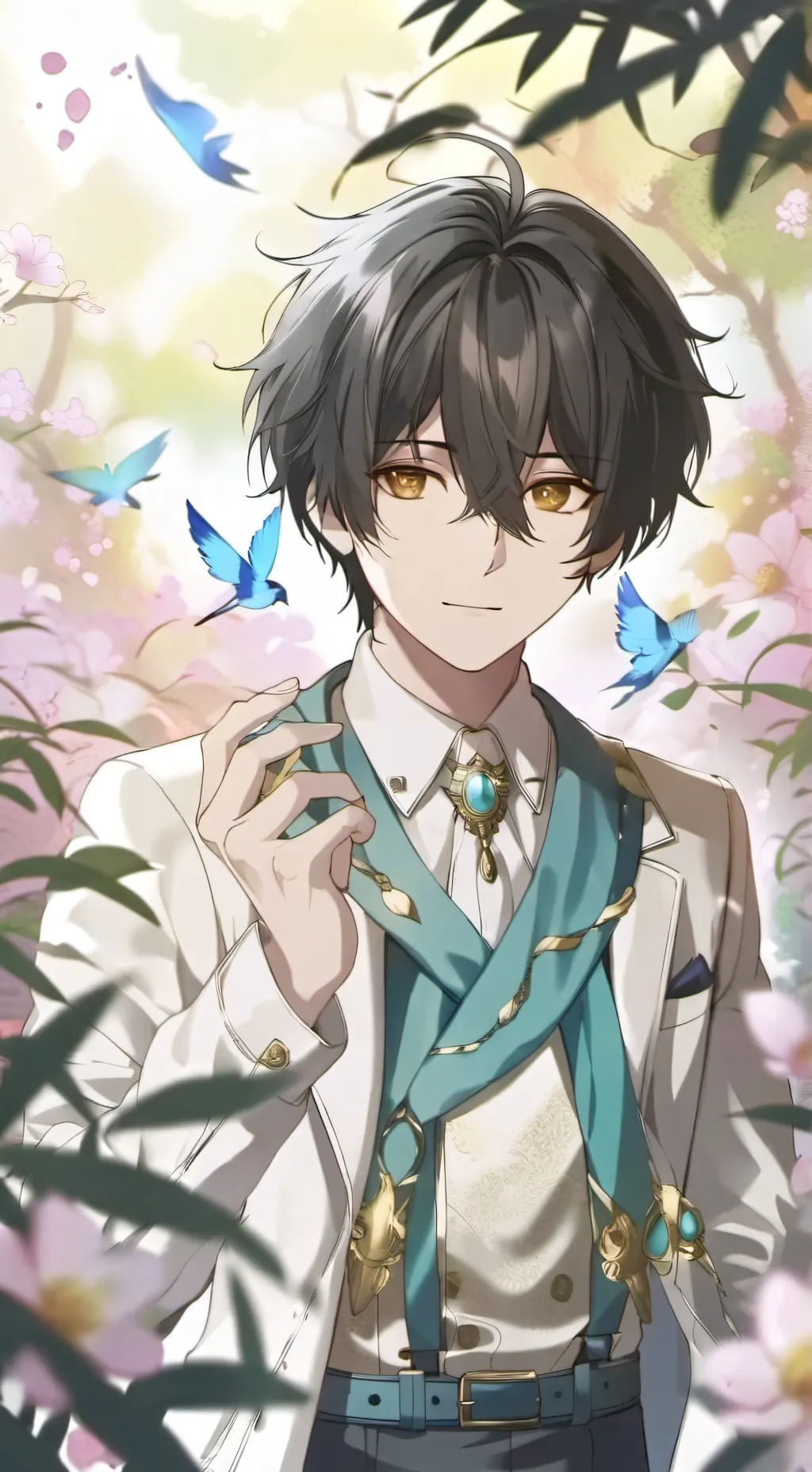 ai character: prince  background