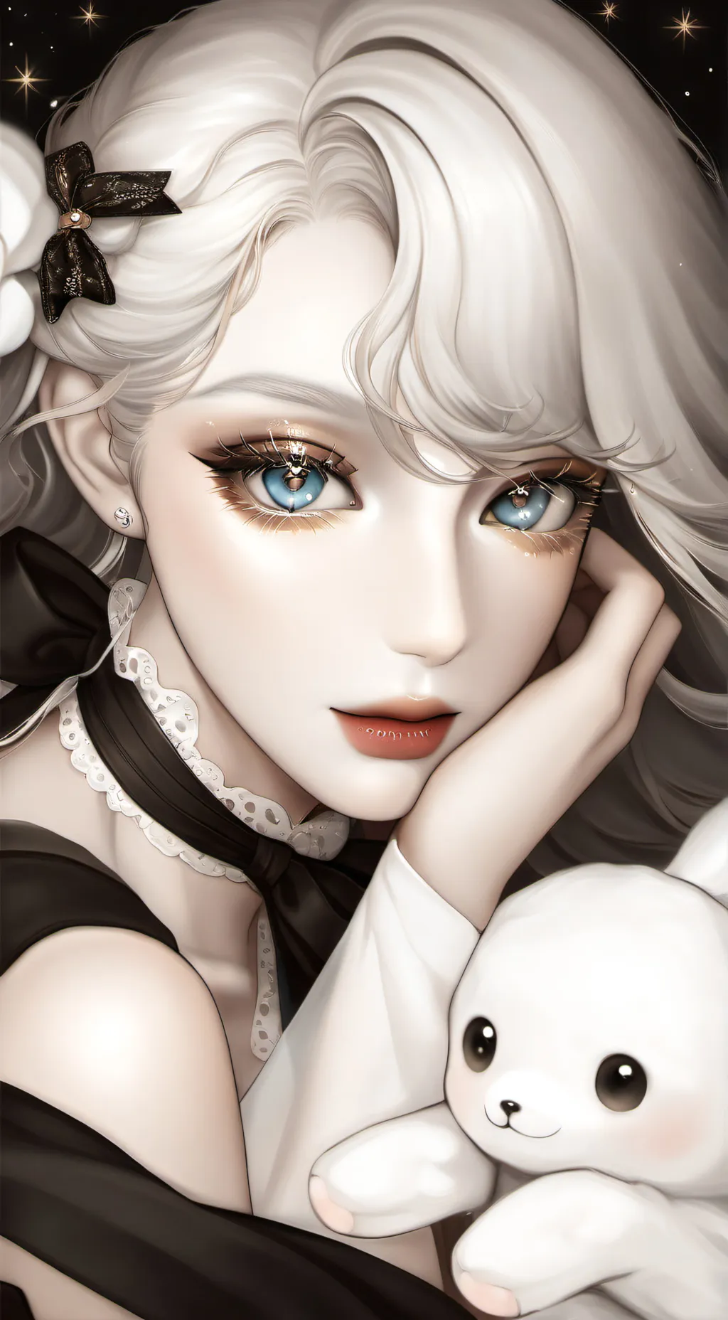 ai character: Dw time to live background