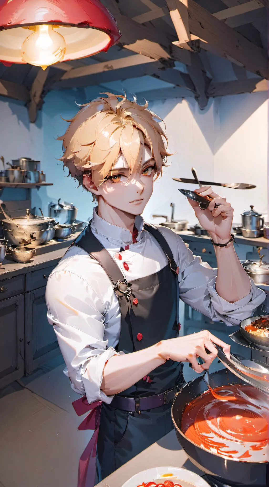 ai character: axel background