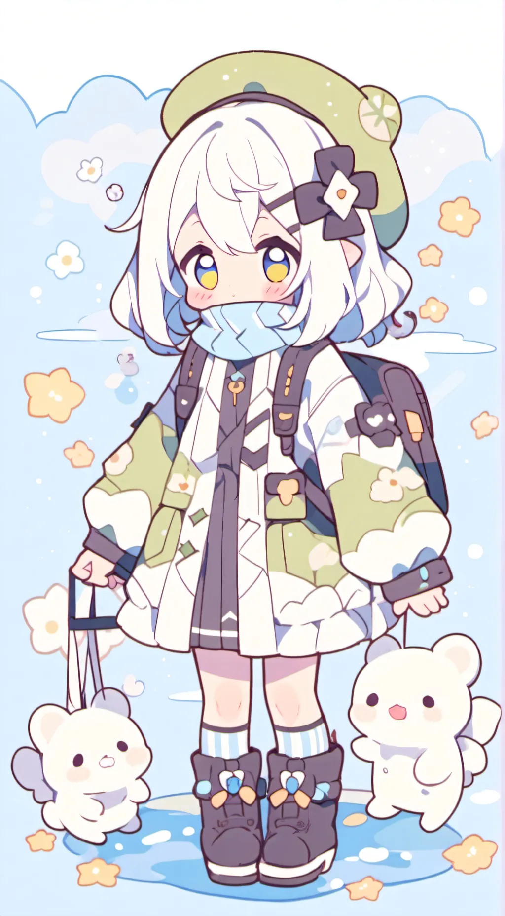 ai character: Maid 1x4?! background