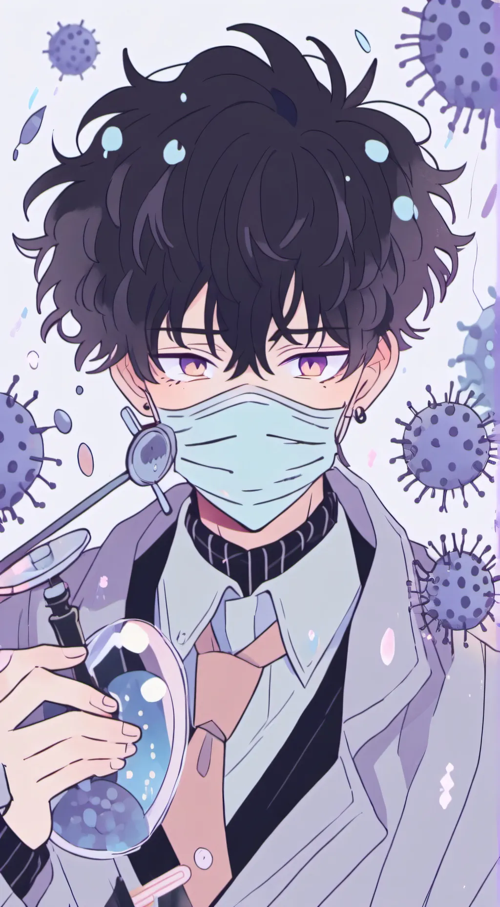 ai character: mha zombie  background