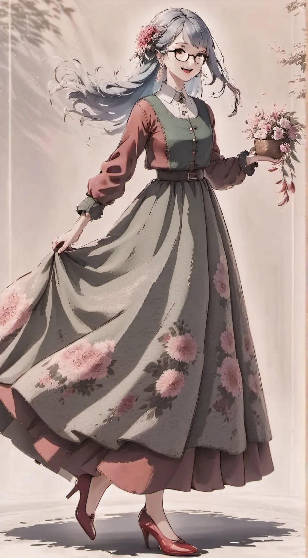 ai character: Grandma (Holly)  background