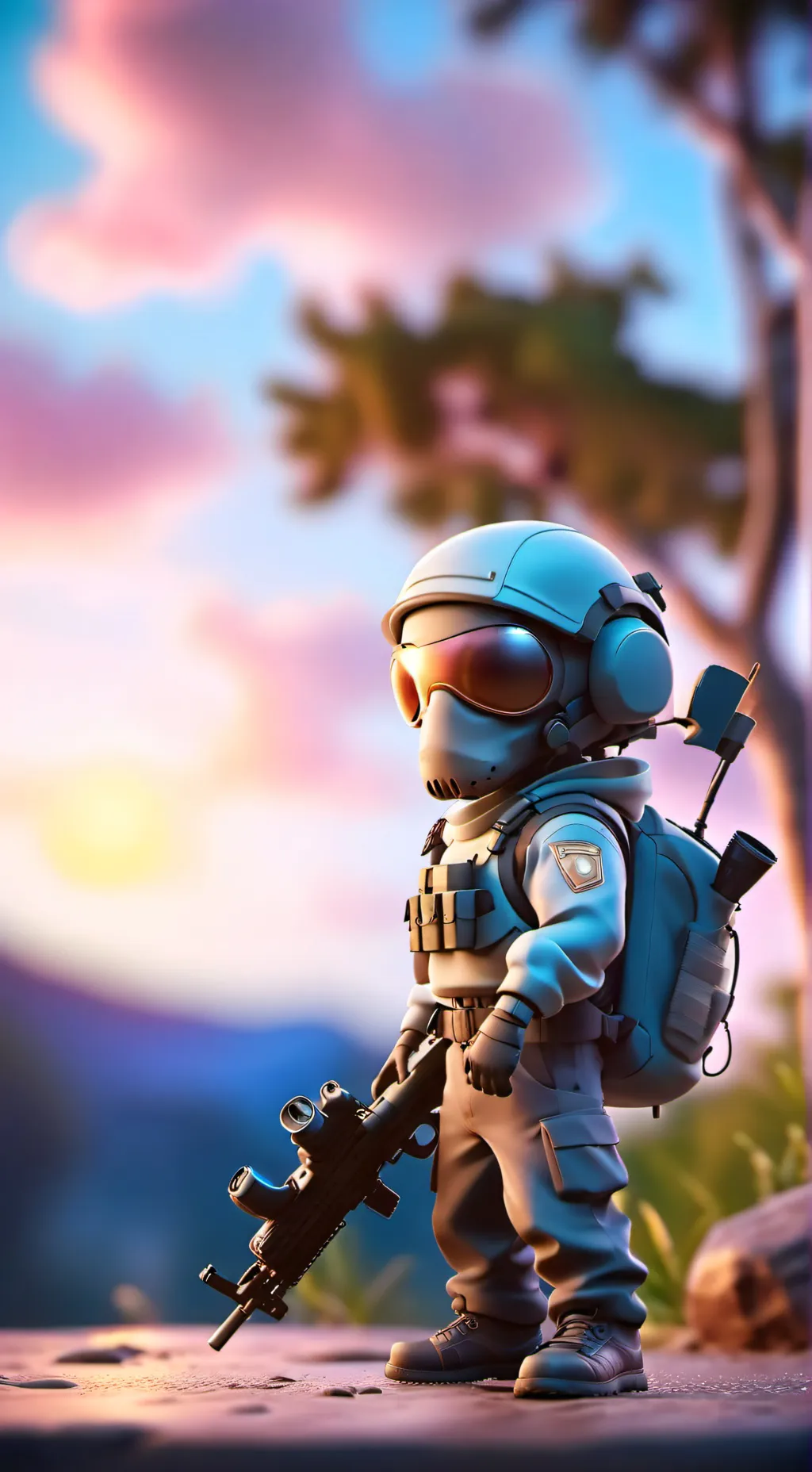ai character: Cod(roach) background