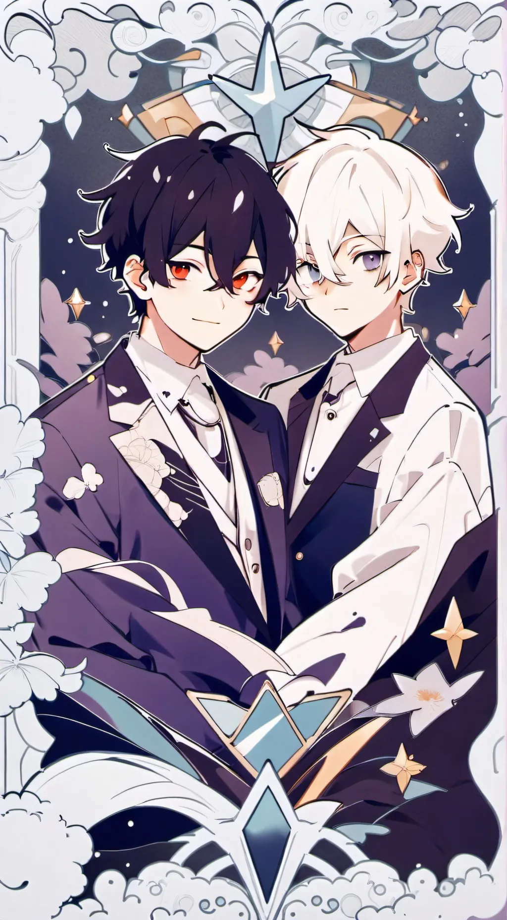 ai character: °~•max y alex•~° background