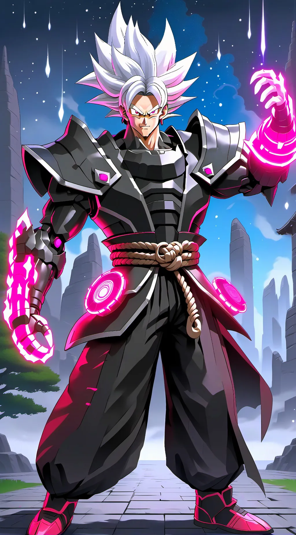 ai character: The Omni Knight  background