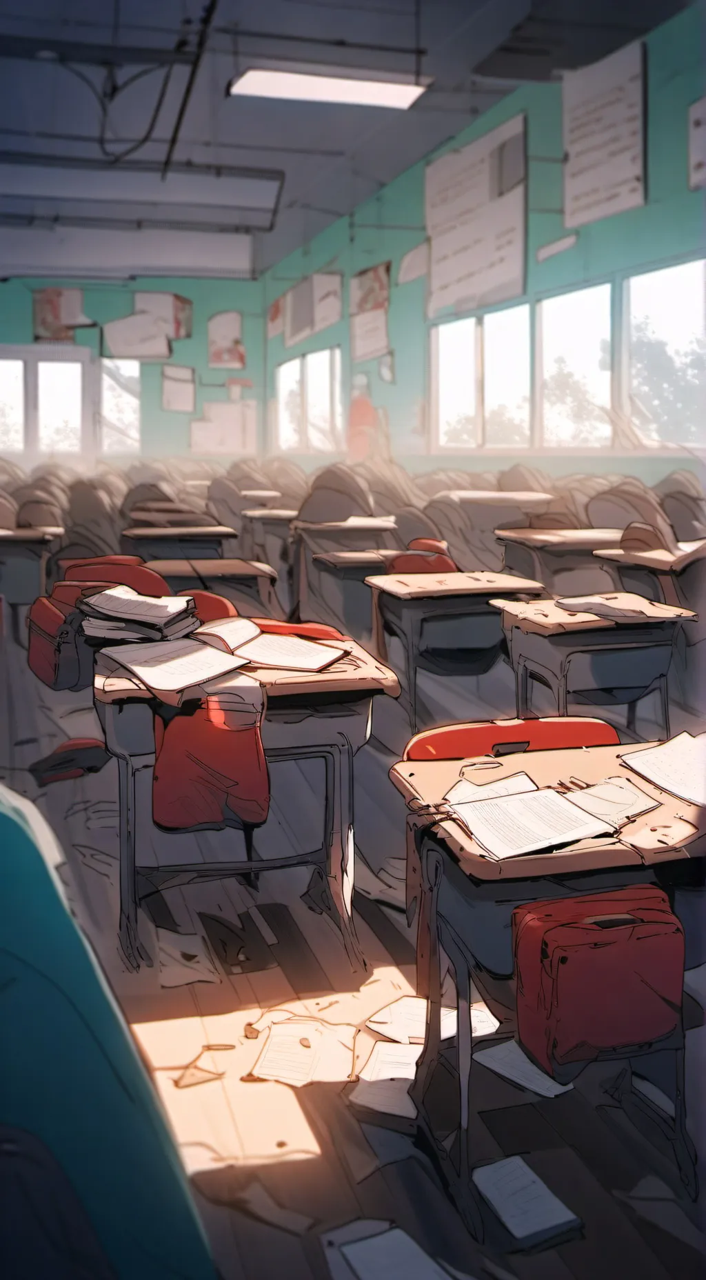 ai character: trust is dead. background