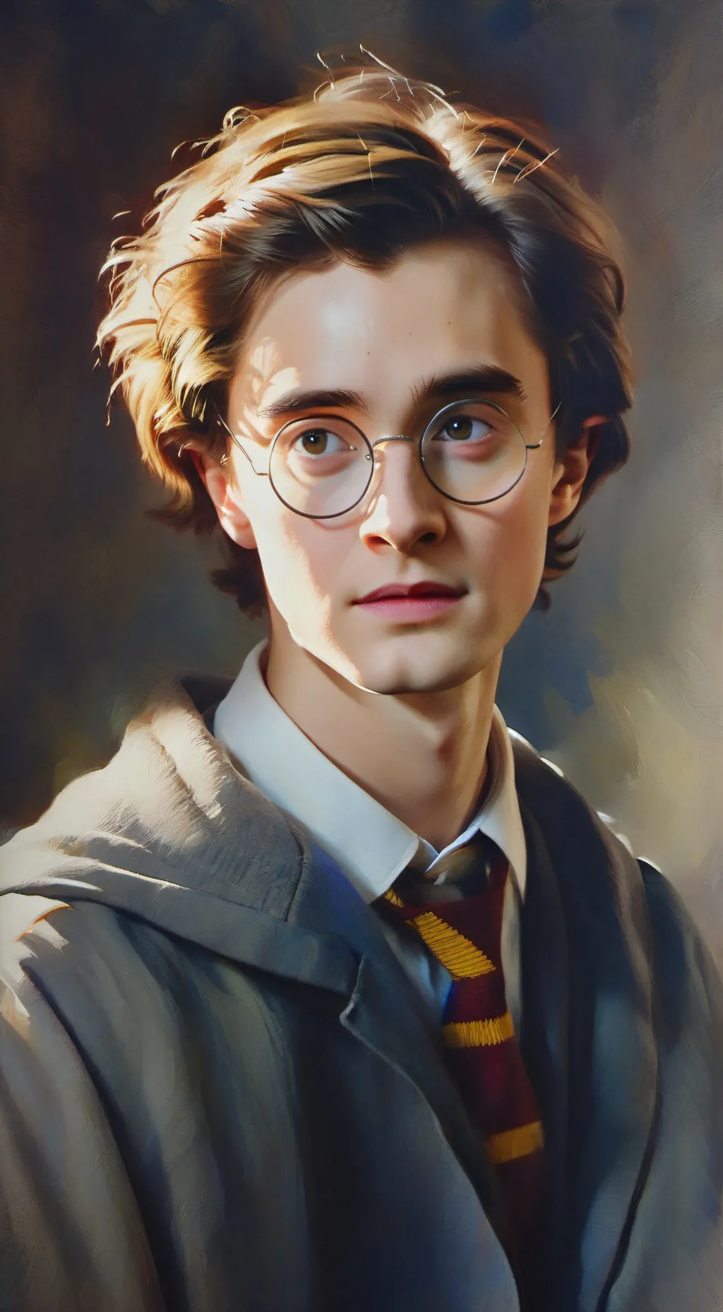 ai character: Hogwarts + Narnia background