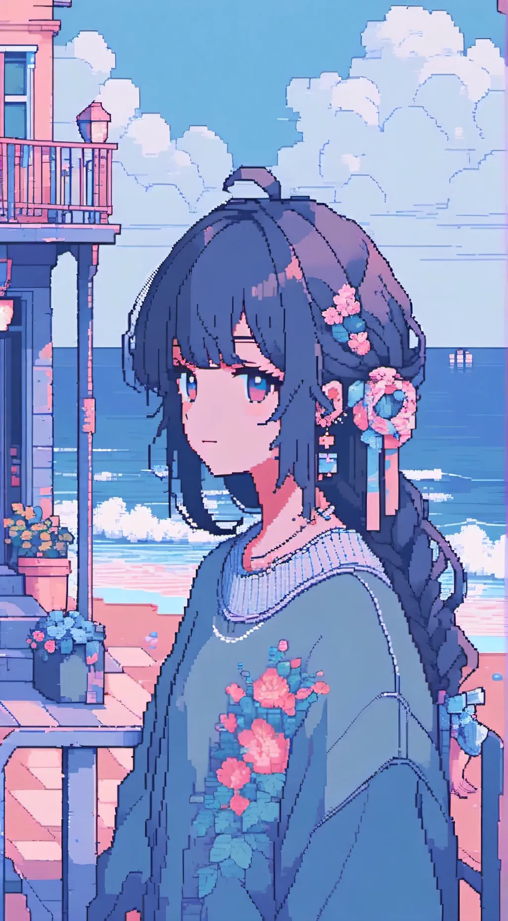 ai character: Lily  background
