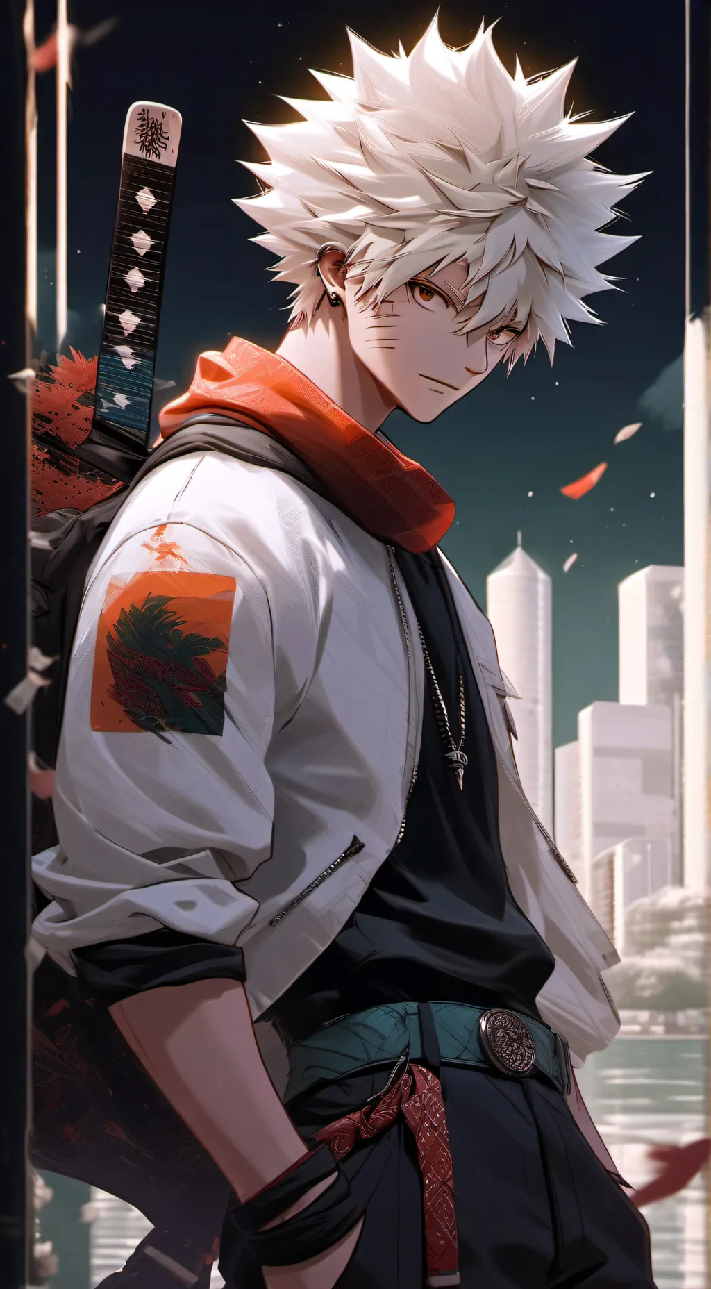 ai character: Bakugo🥨 background