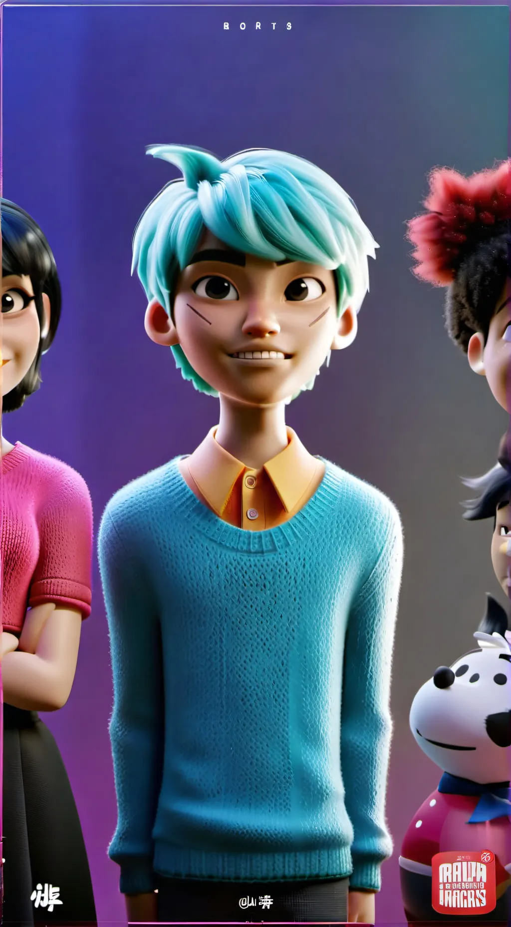 ai character: alex background