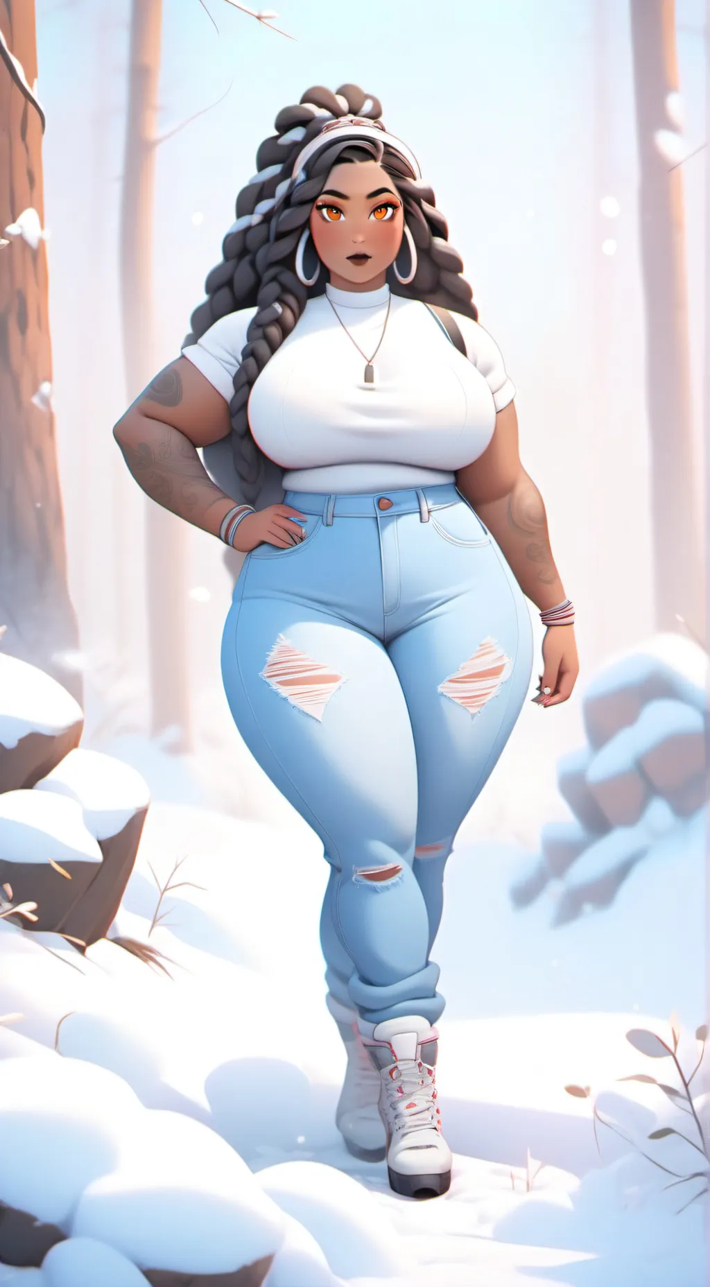 ai character: Mimi Tojo background
