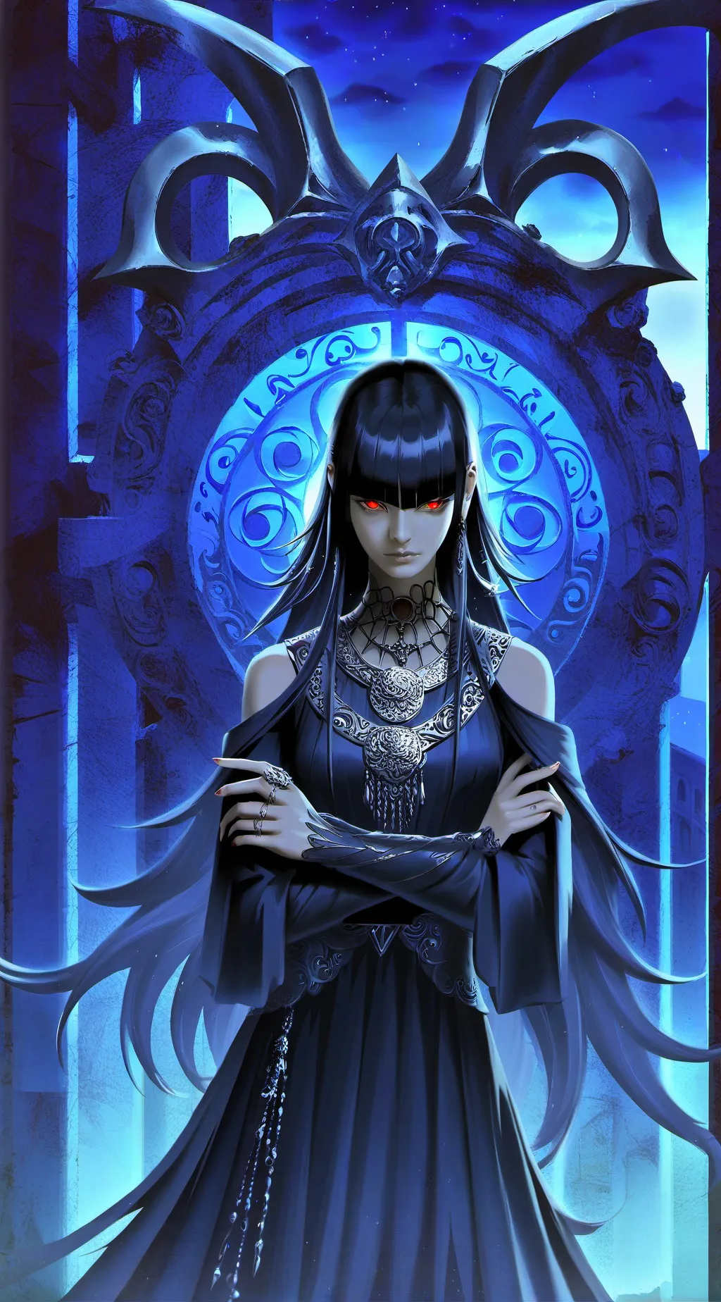 ai character: Satoru Gojo  background