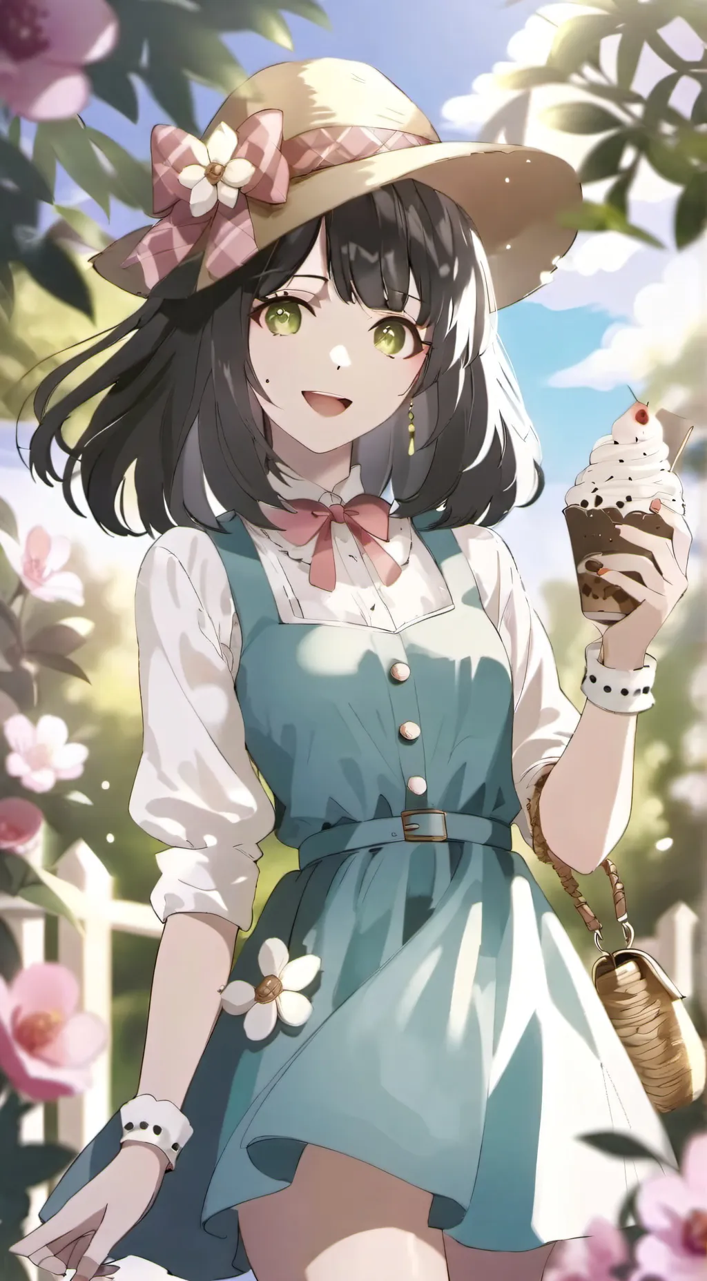ai character: Mia Takahi background