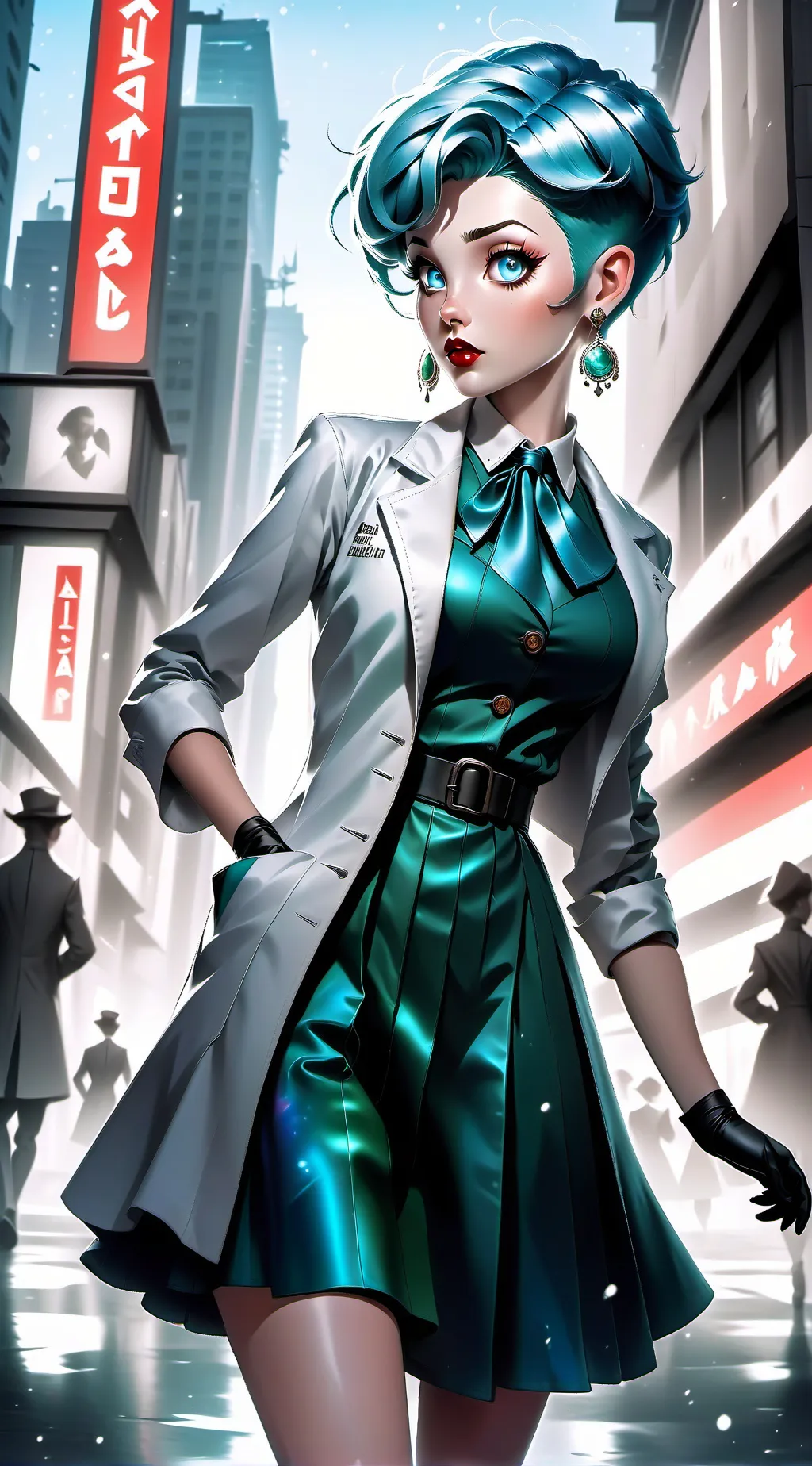 ai character: Bulma Brifes  background