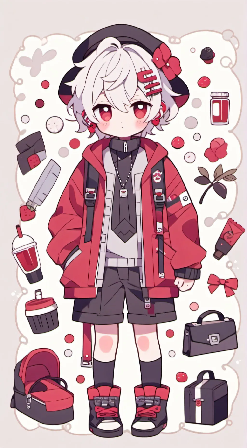 ai character: C00lkid na aktsuki background