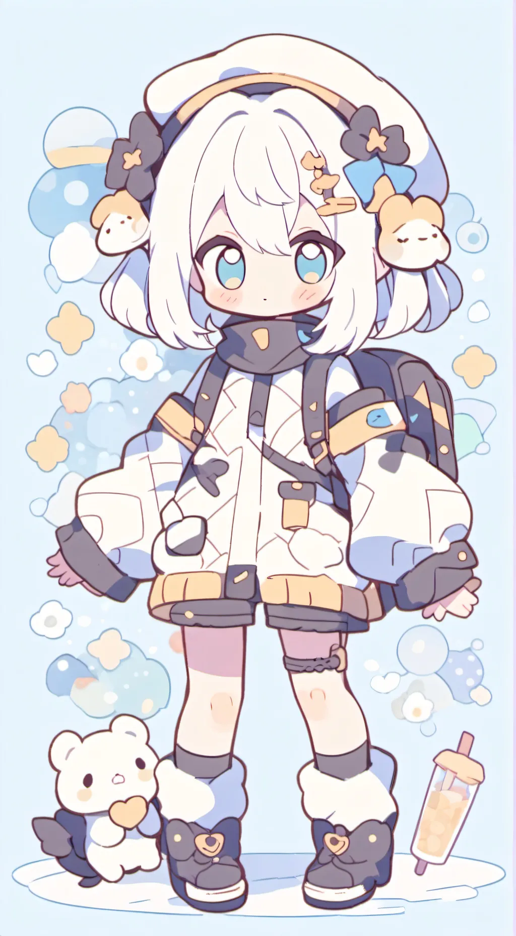 ai character: tadc but you sick background