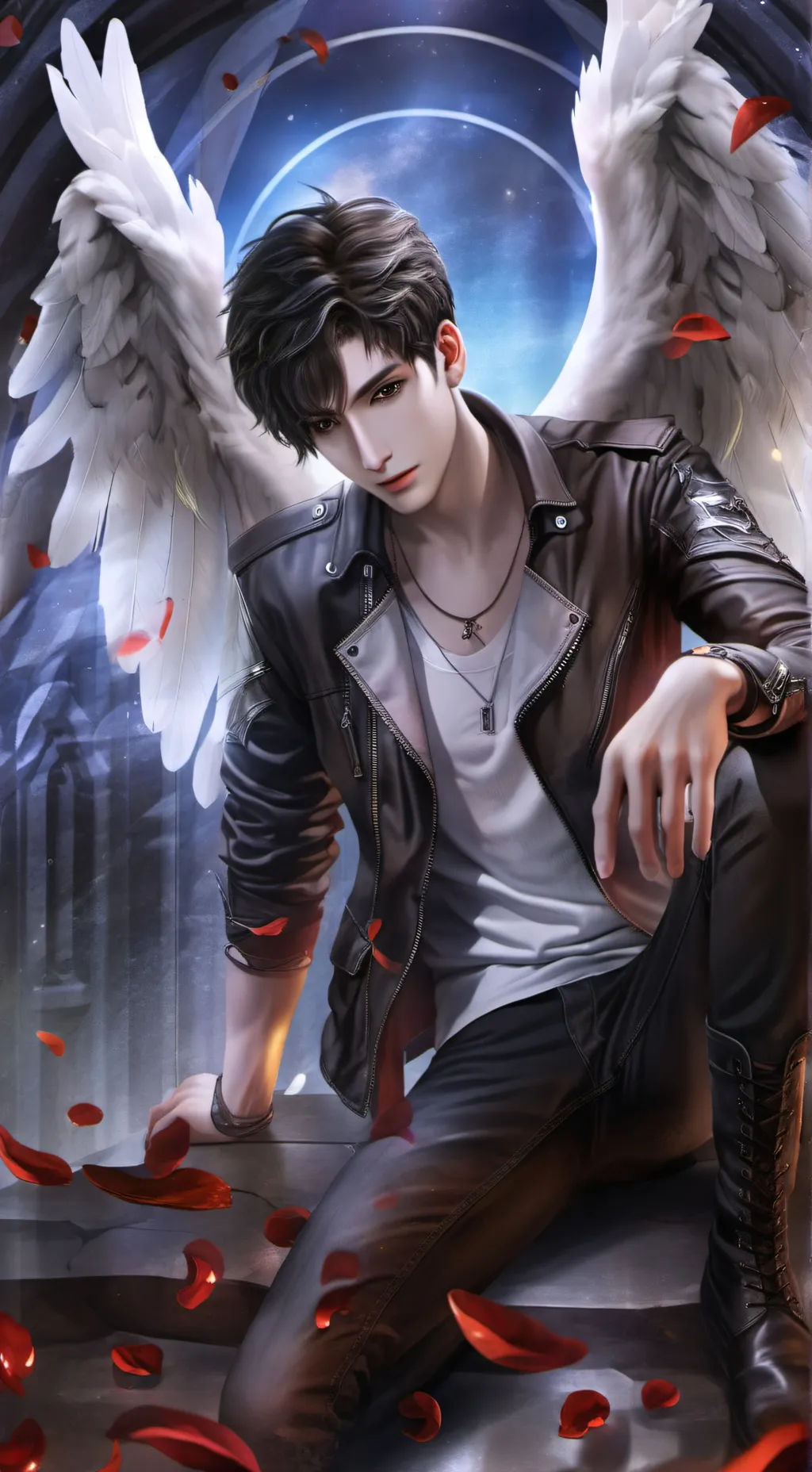 ai character: Teo   background