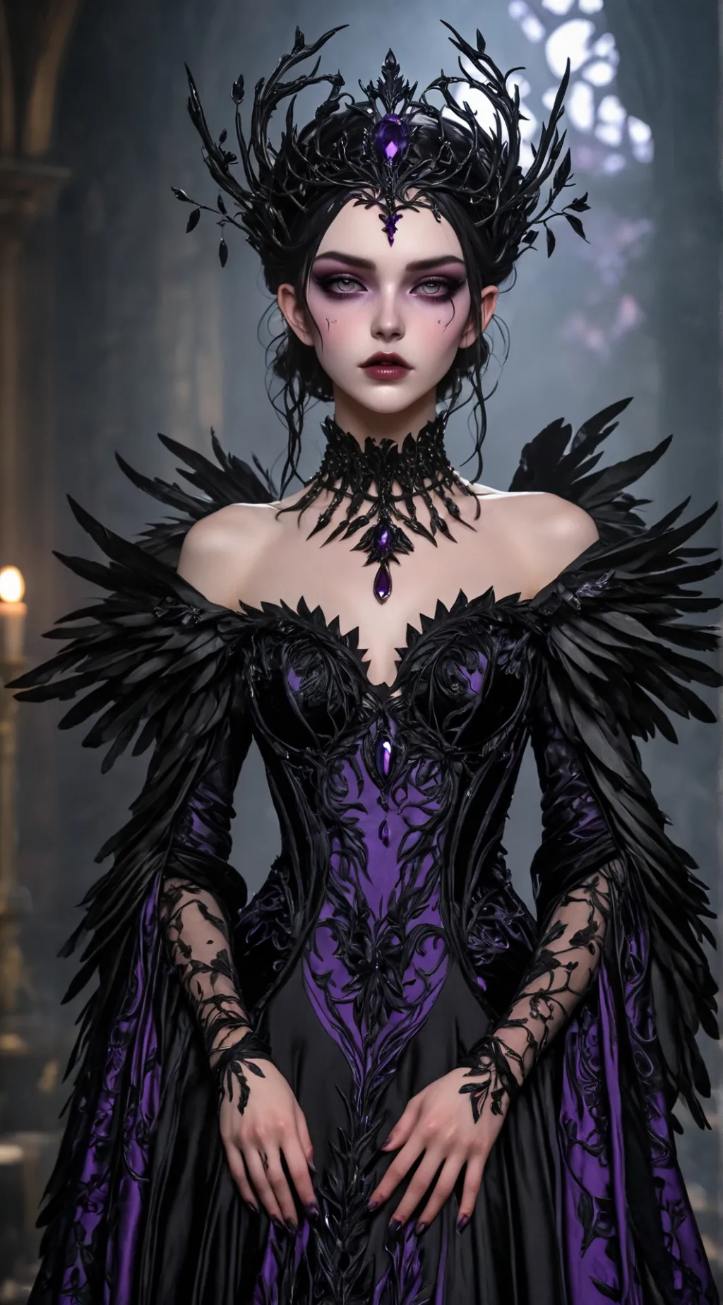 ai character: Michaela background
