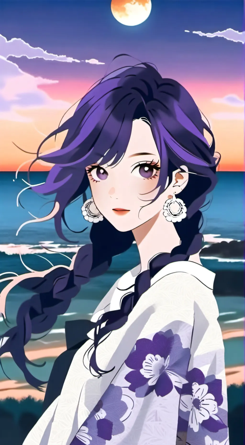 ai character: K-pop demon hunter background