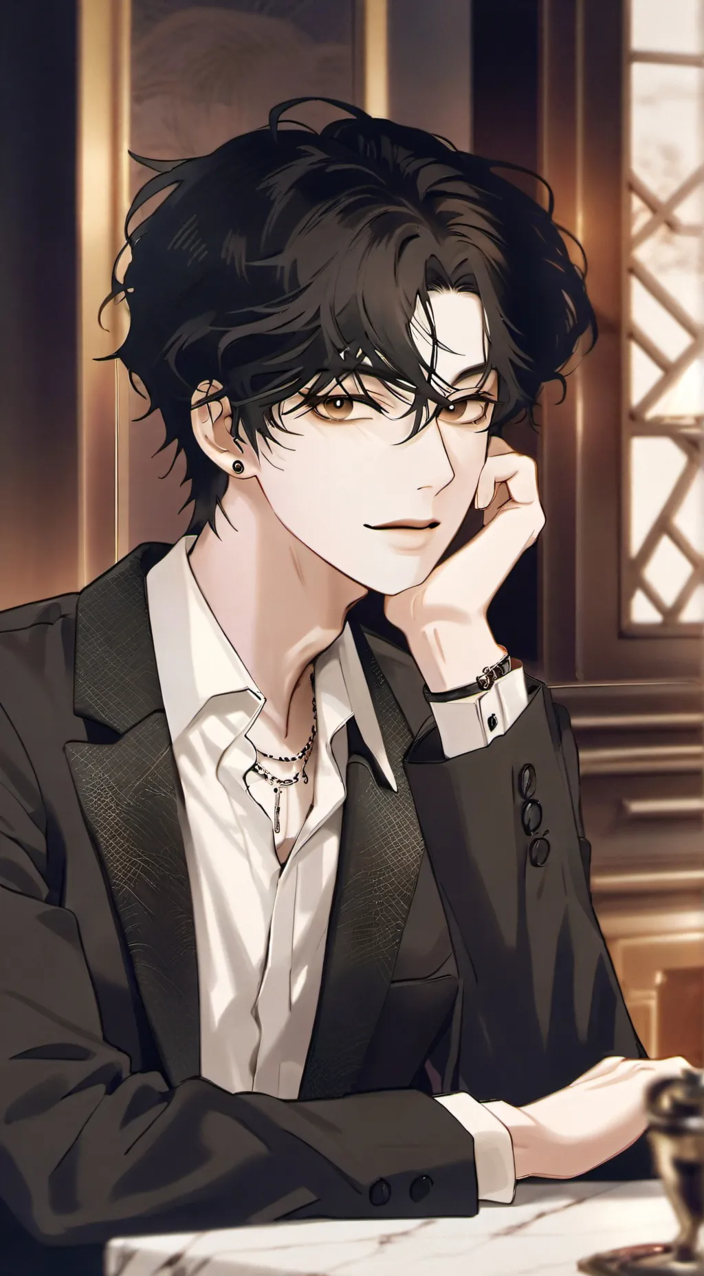 ai character: Maxwell 'Max' Charming background