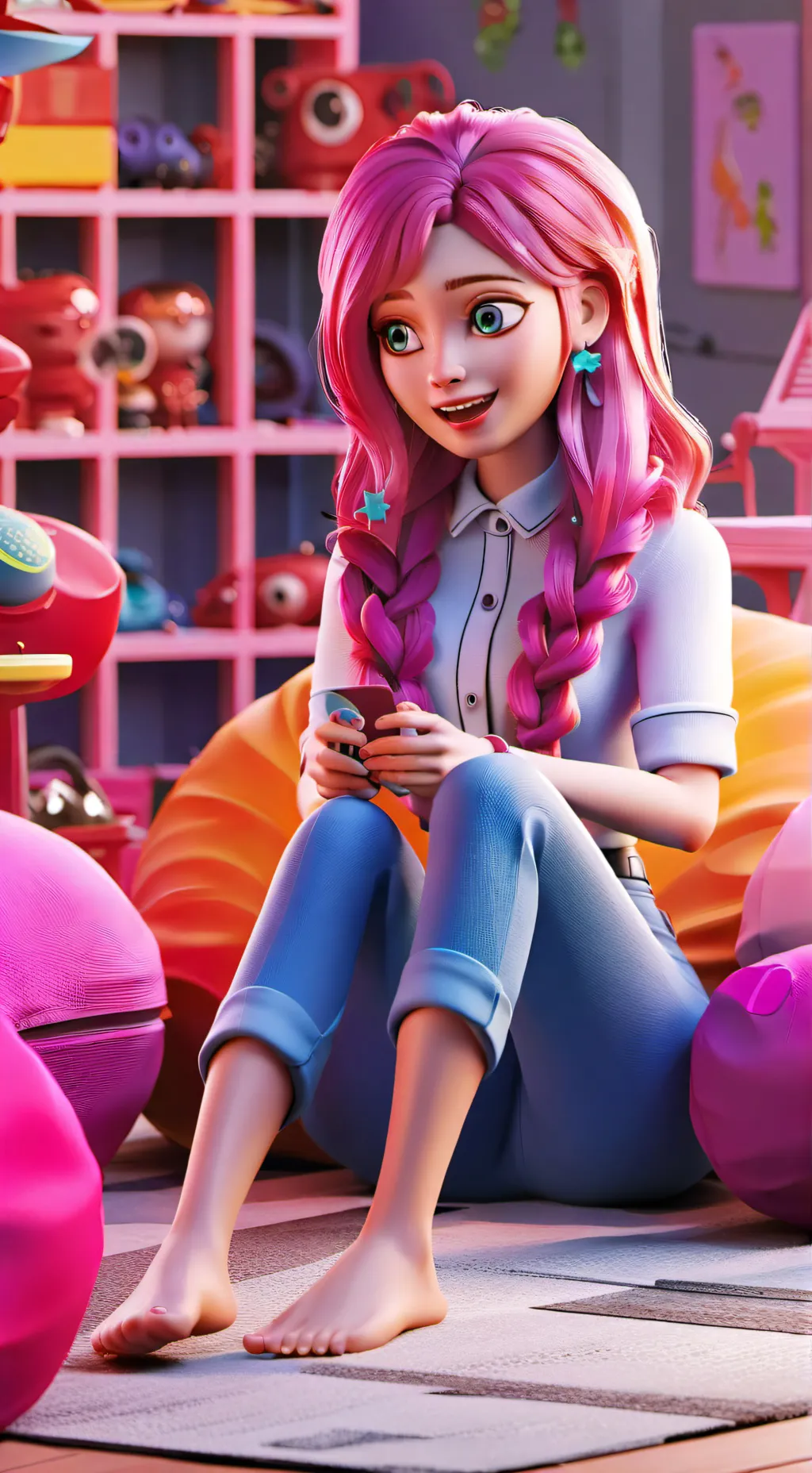 Talkie AI - Chat with girl feet