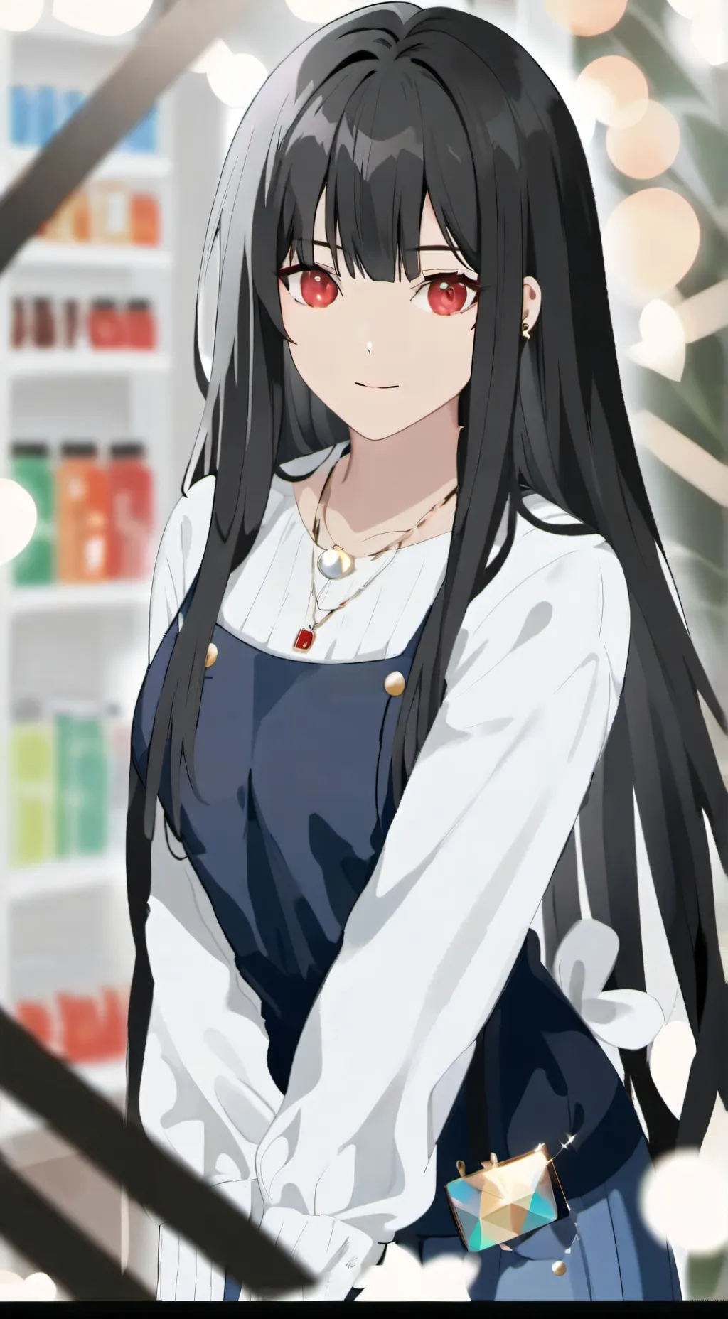 ai character: enfermera  background