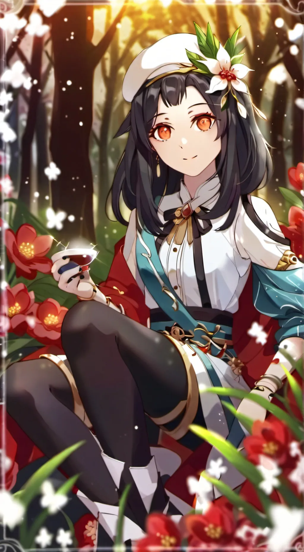 ai character: Luz  background