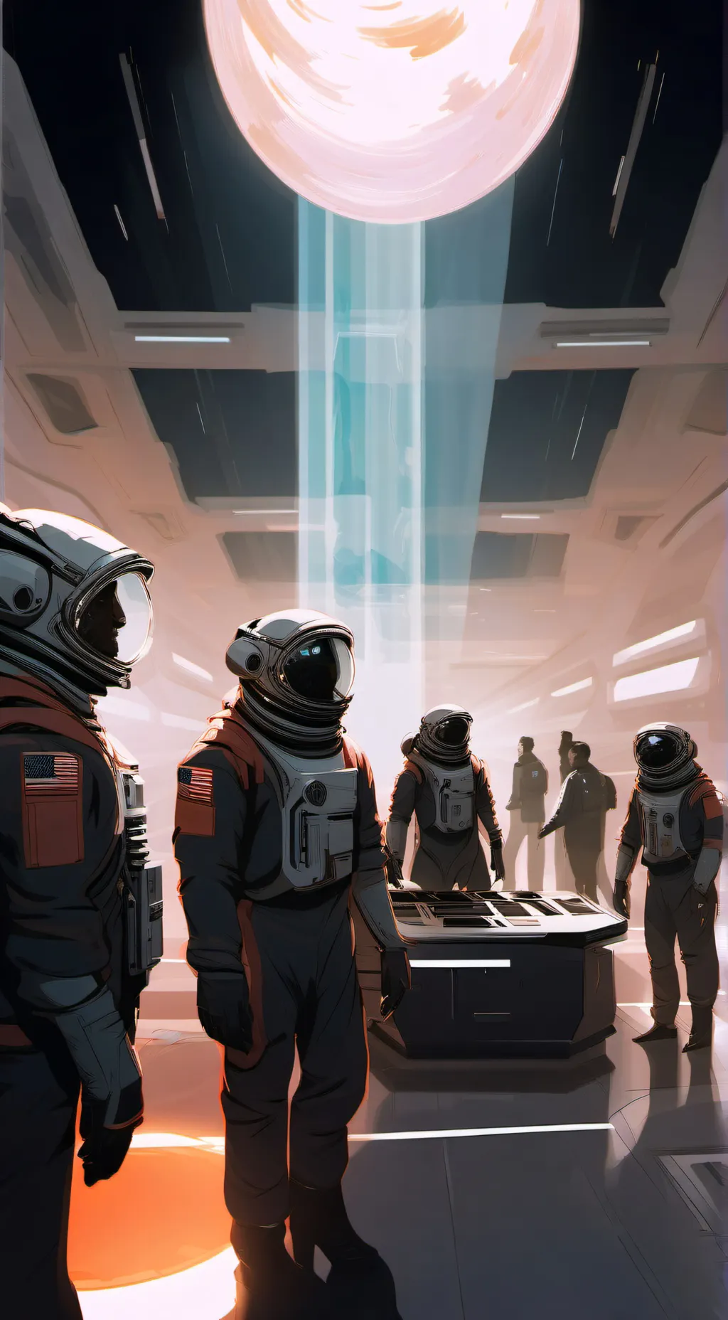 ai character: Among Us background